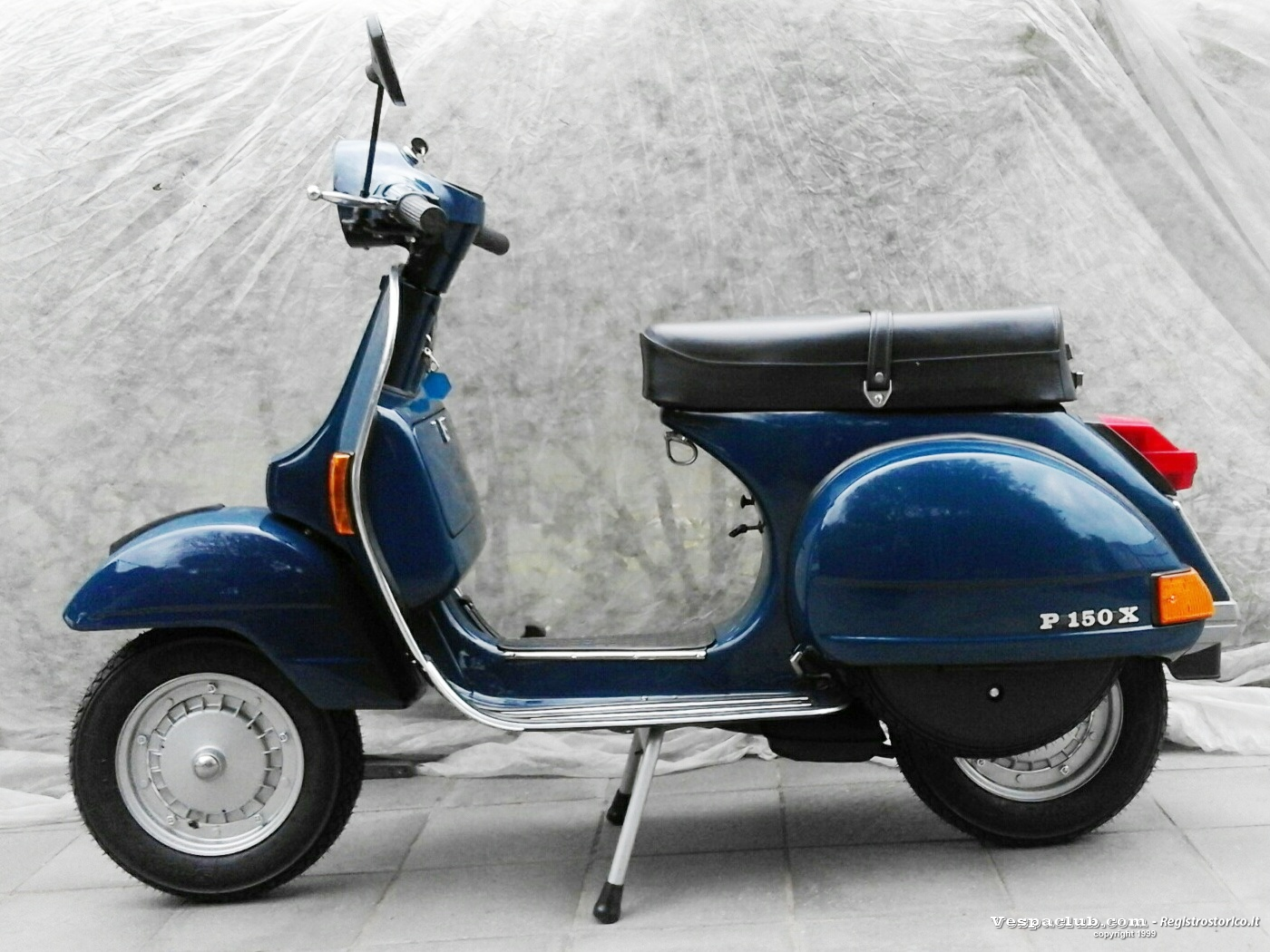 Vespa p150x - lato sinistro