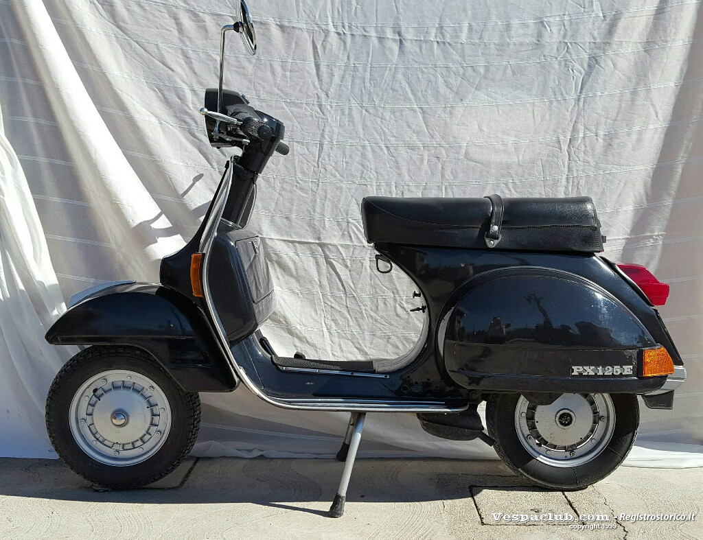 Vespa px - lato sinistro