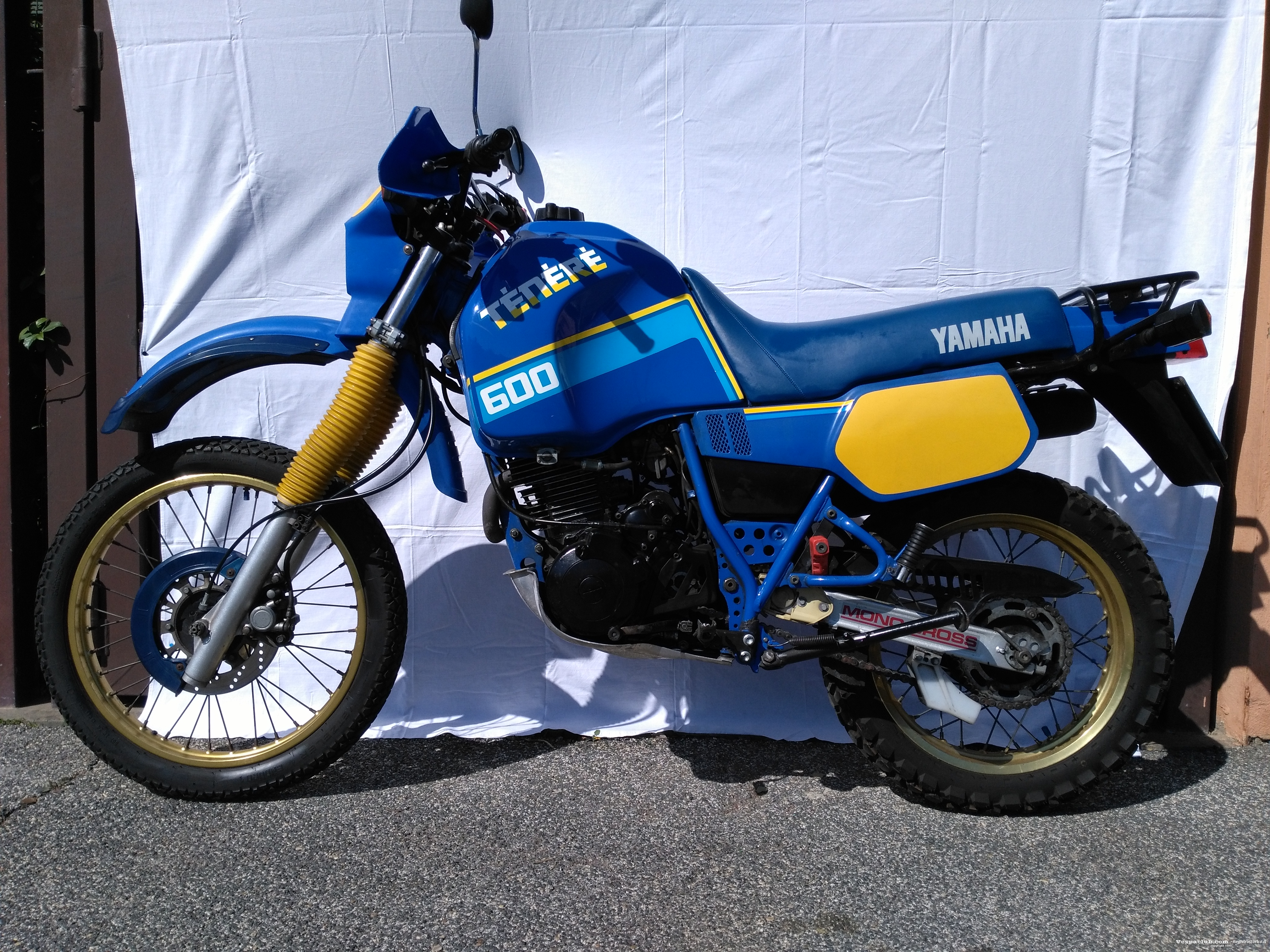 Xt600 z tenere - lato sinistro