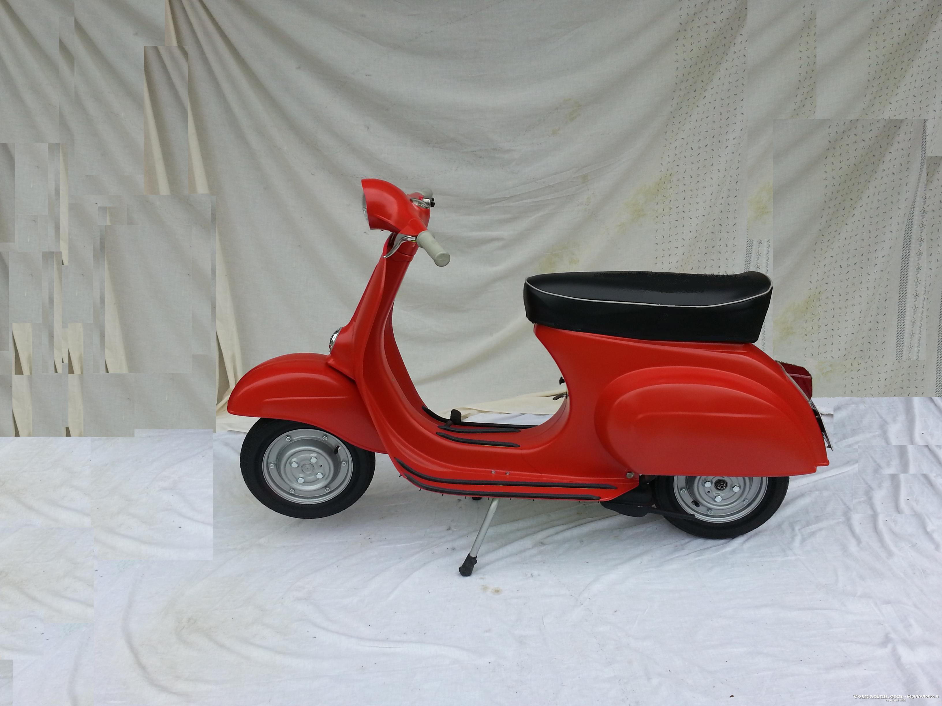 Vespa 50 n - lato sinistro