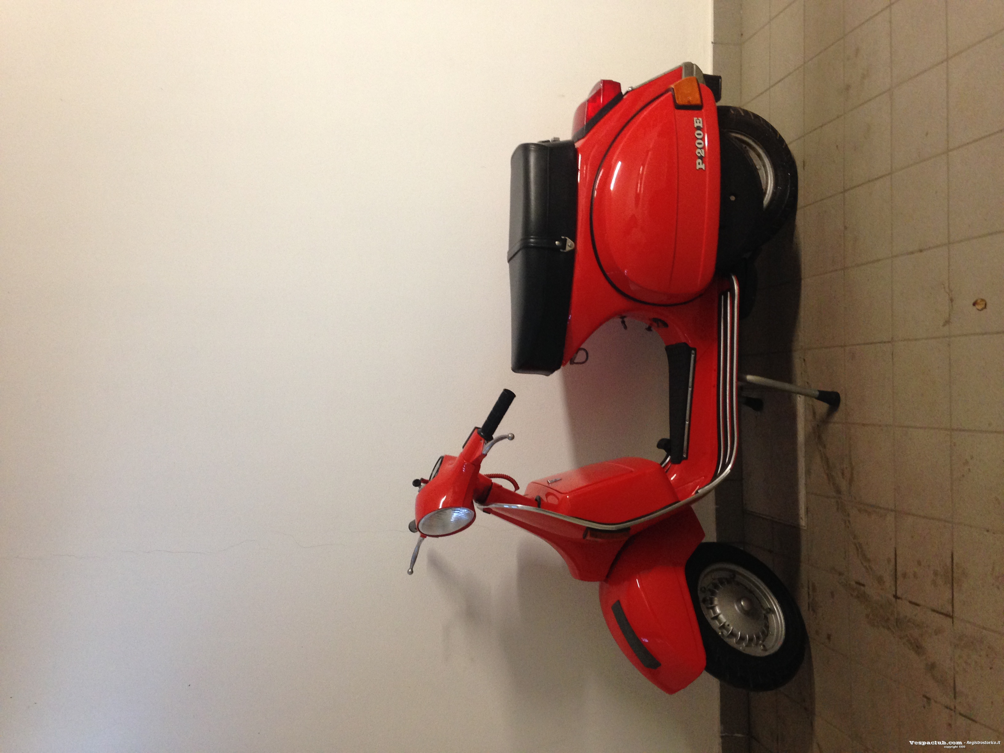 Vespa - lato sinistro