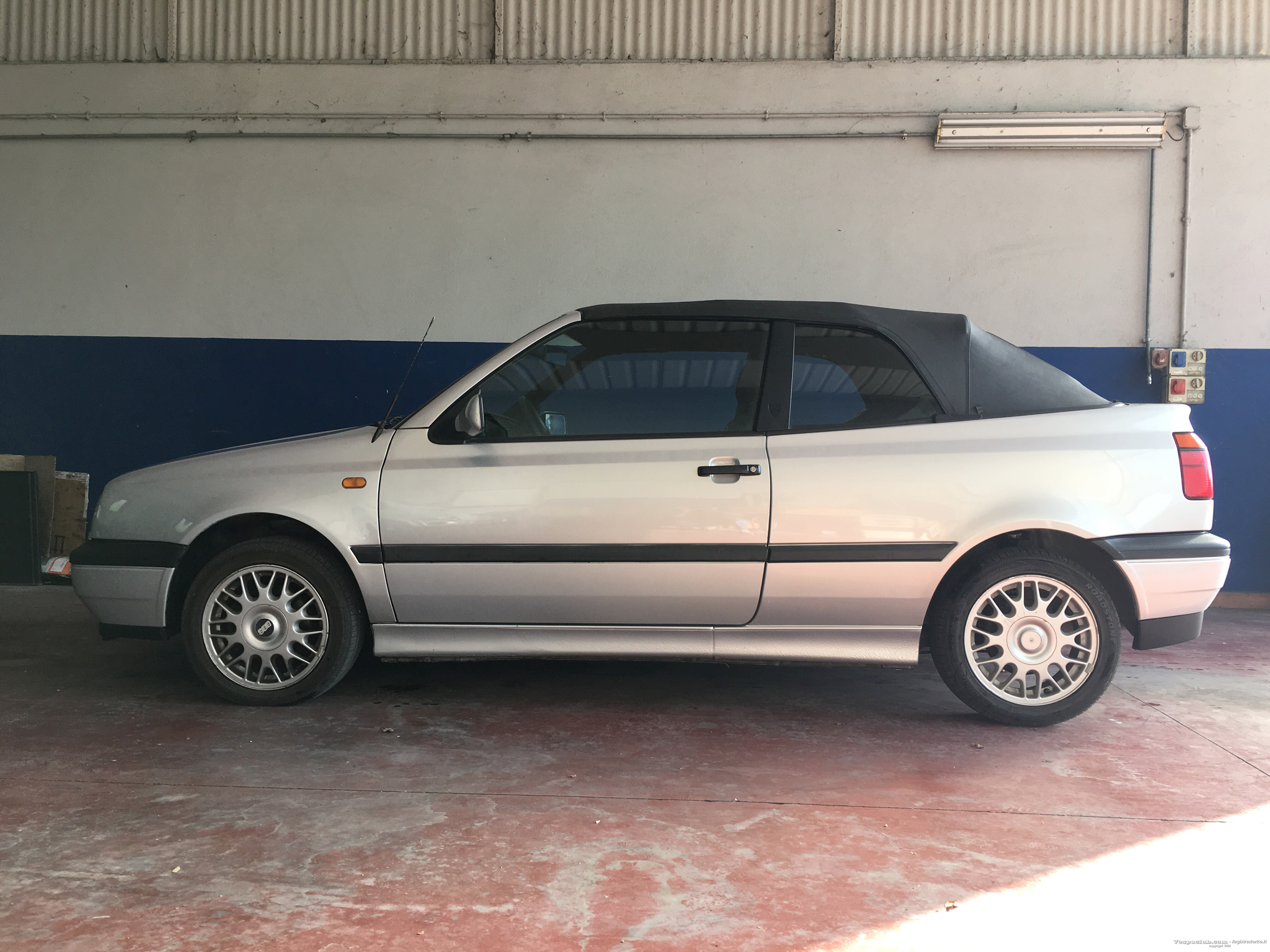 Golf cabriolet 1.9 tdi - lato sinistro