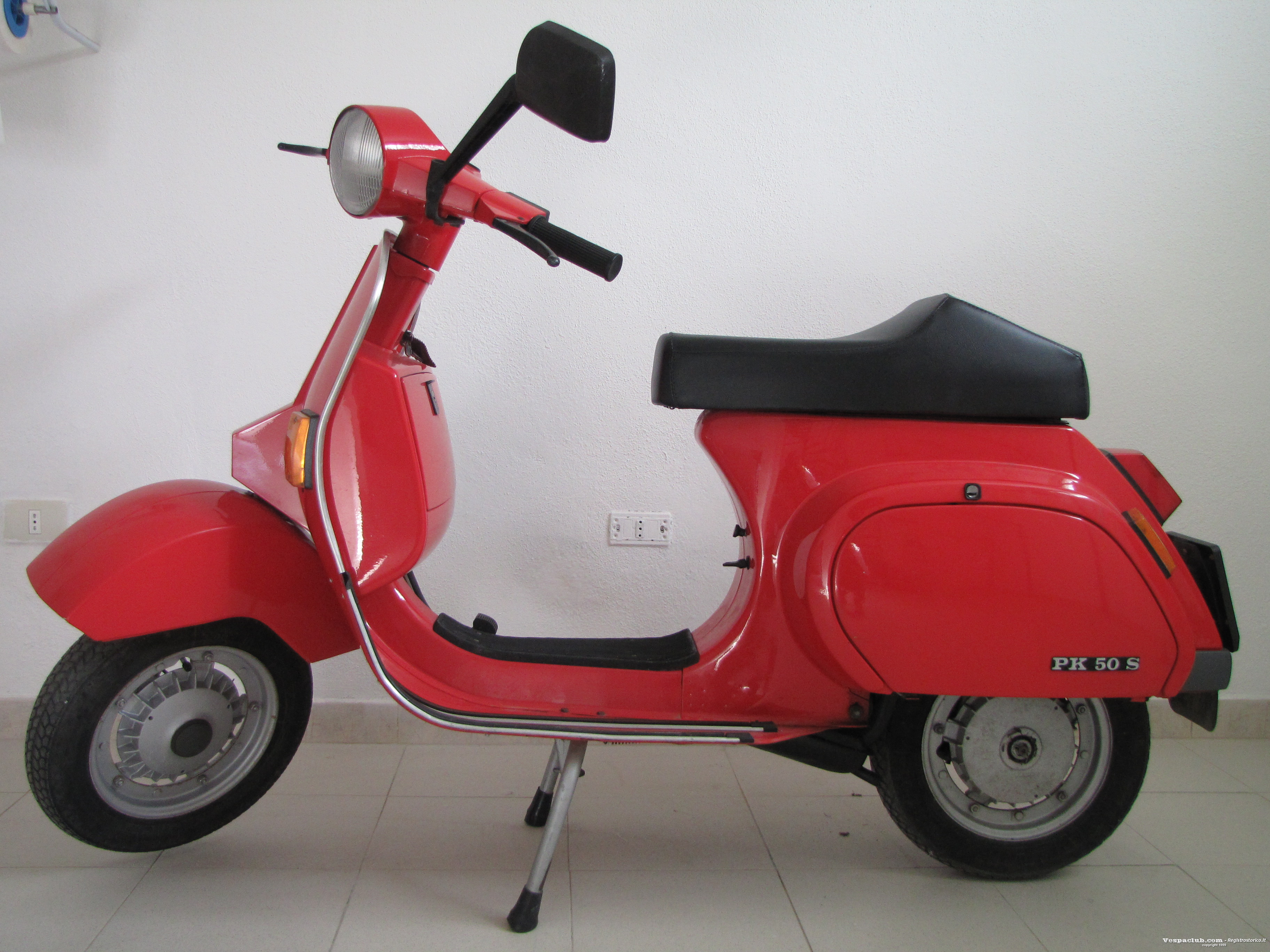 Vespa pk50s - lato sinistro