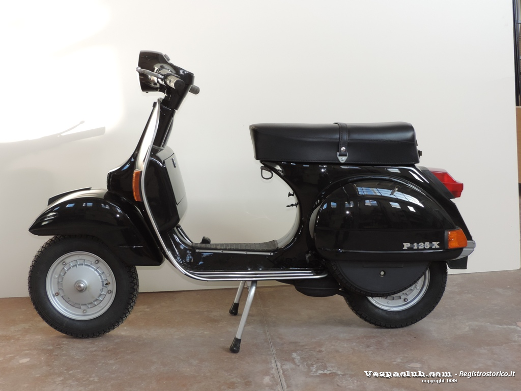 Vespa p125x - lato sinistro