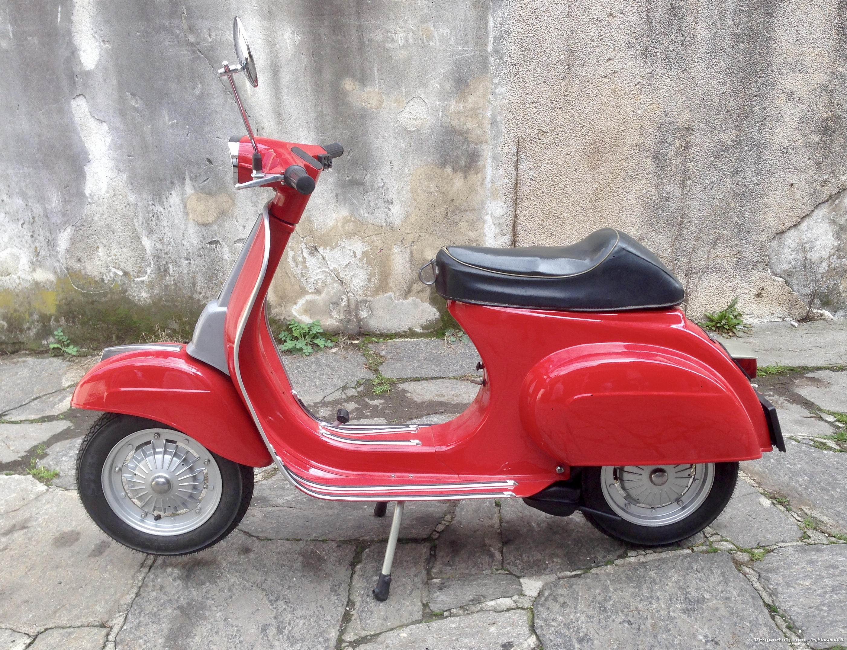 Vespa - lato sinistro