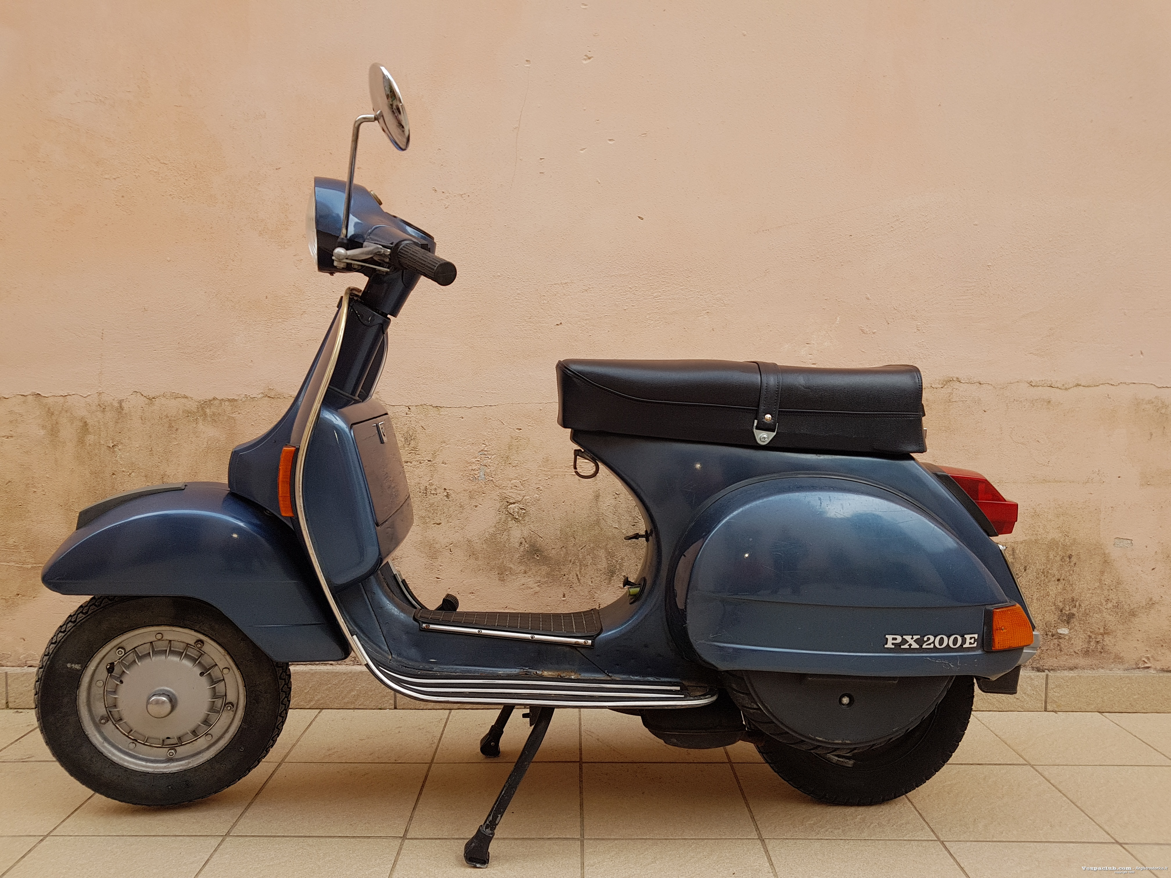 Vespa - lato sinistro