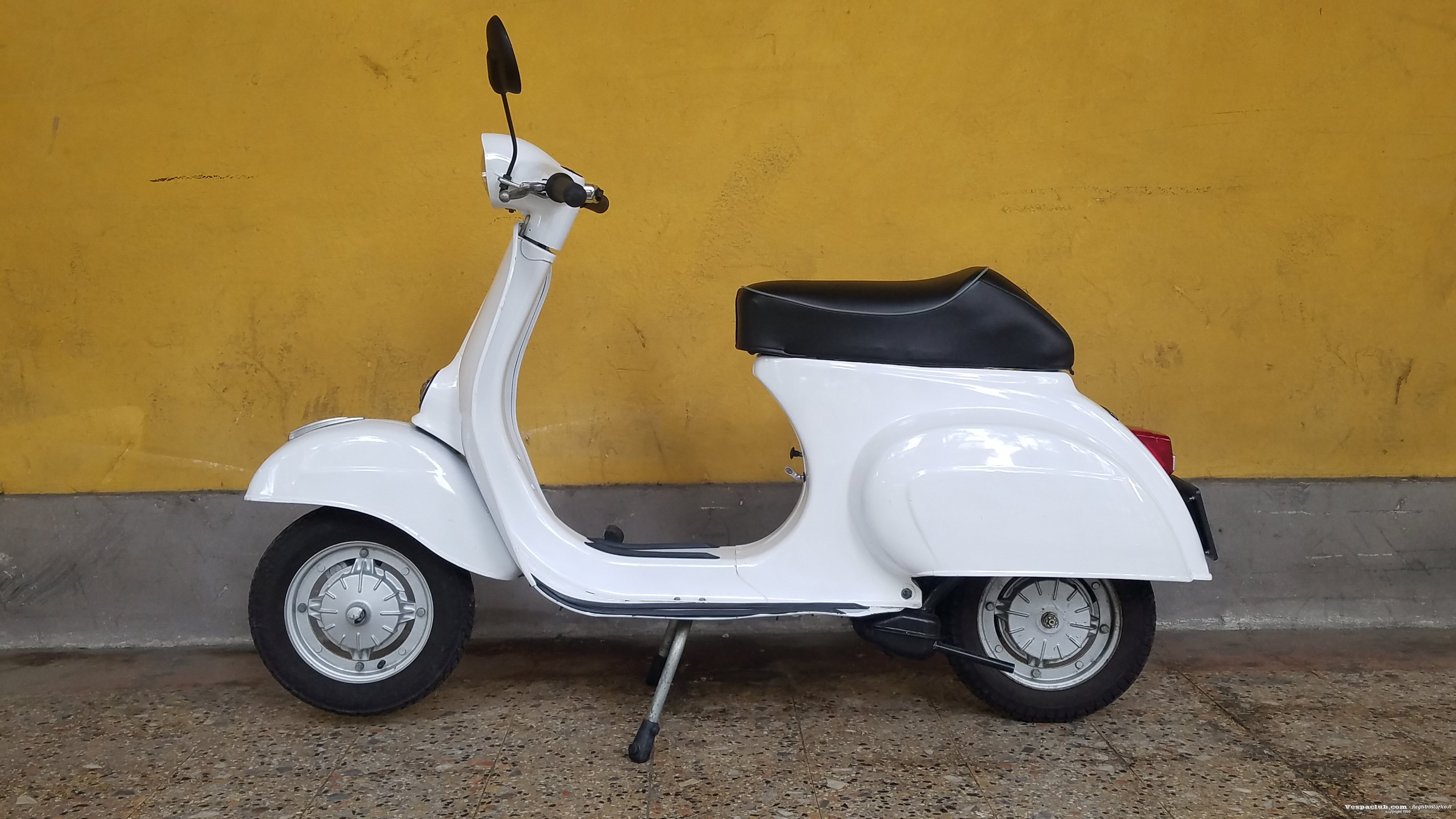 Vespa - lato sinistro