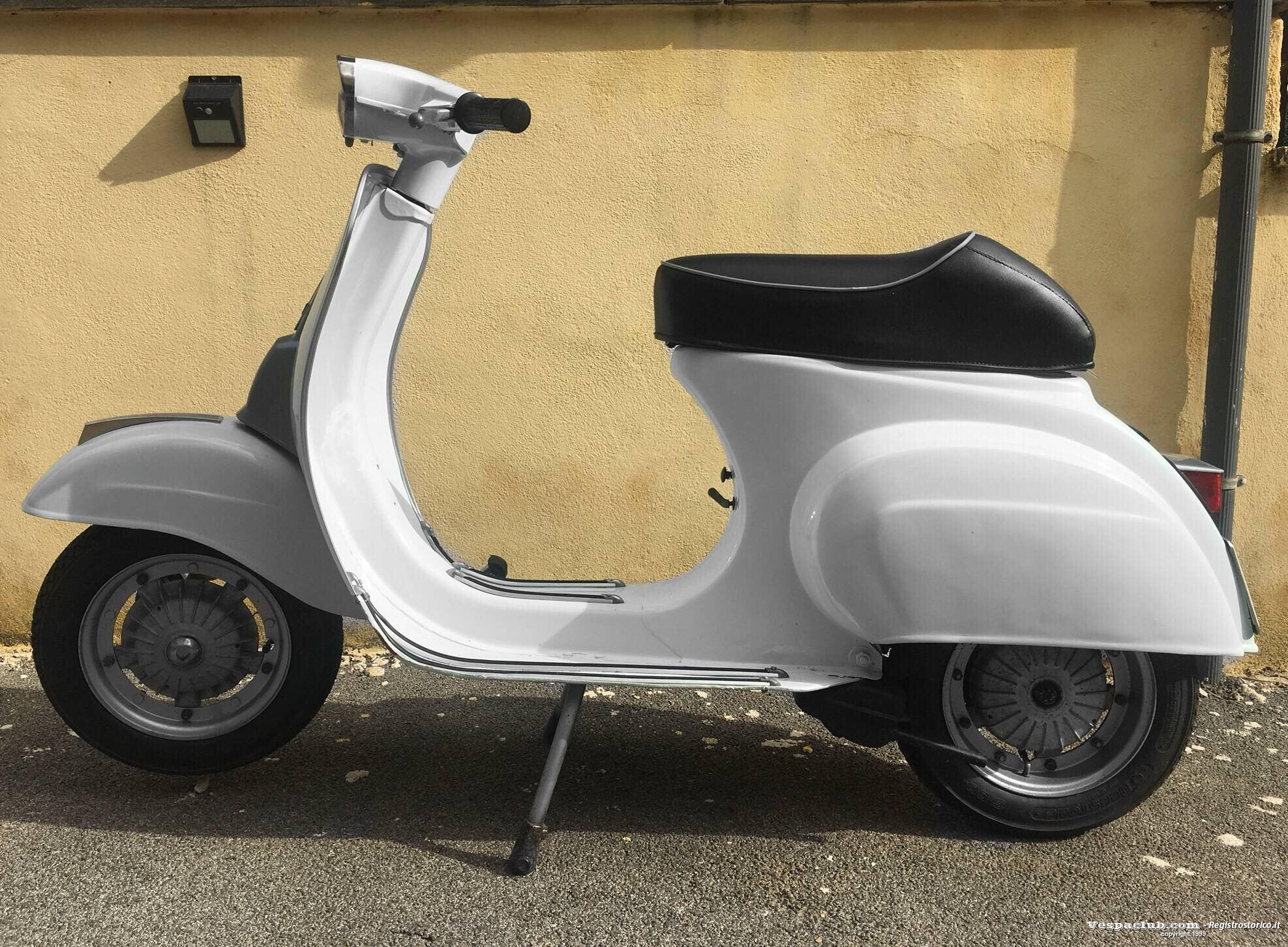 Vespa - lato sinistro