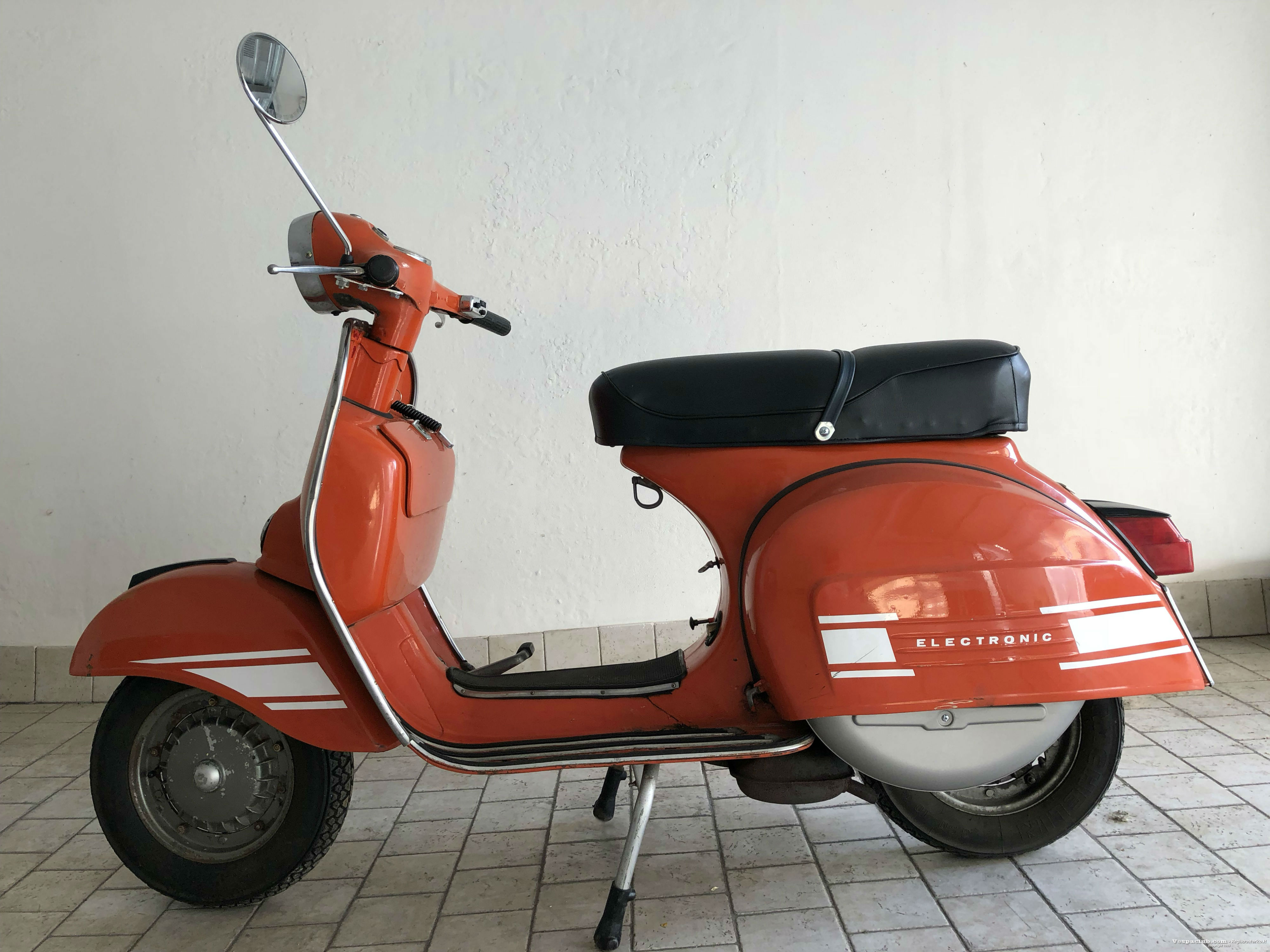 Vespa - lato sinistro