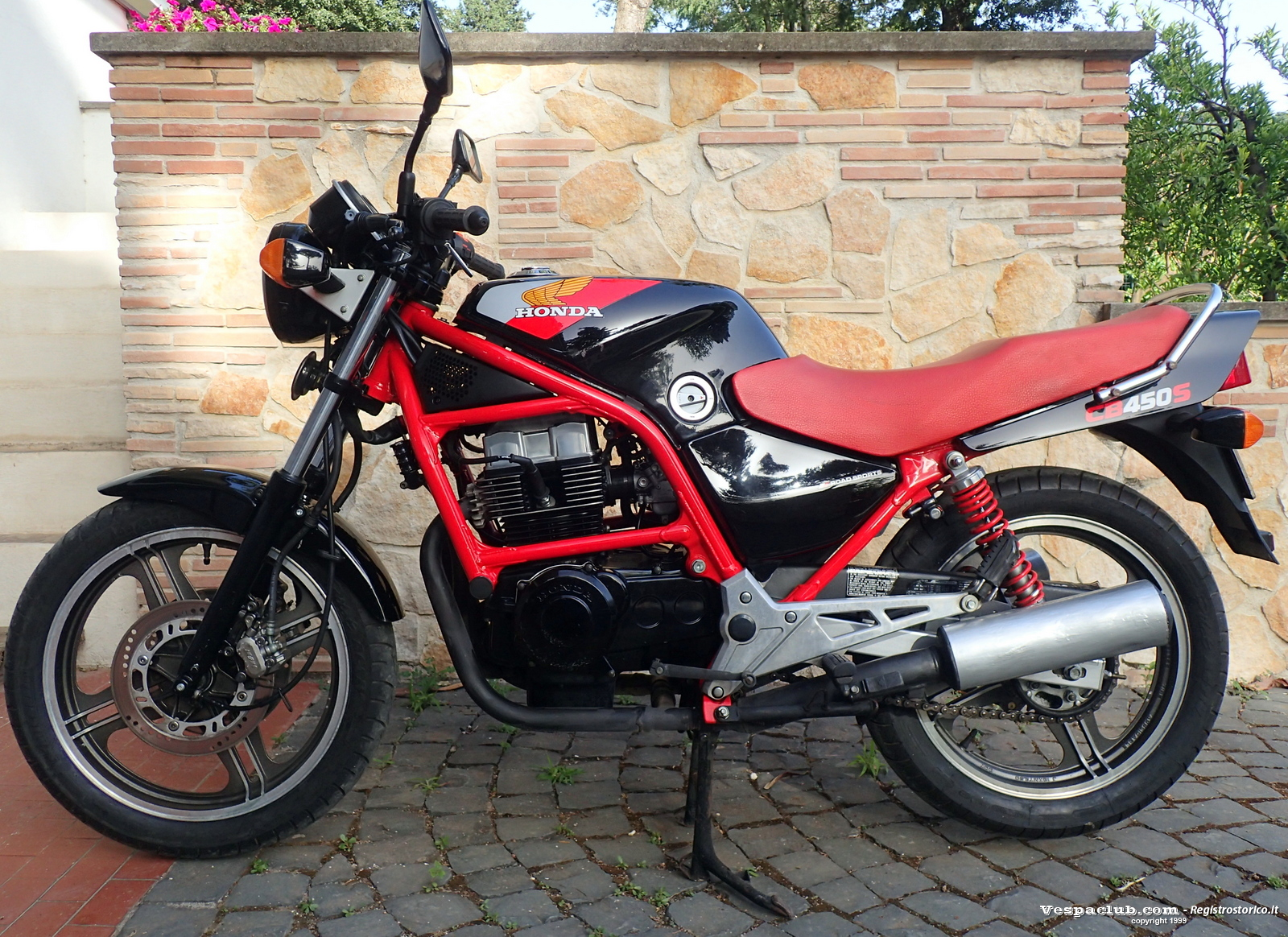 Cb450s - lato sinistro