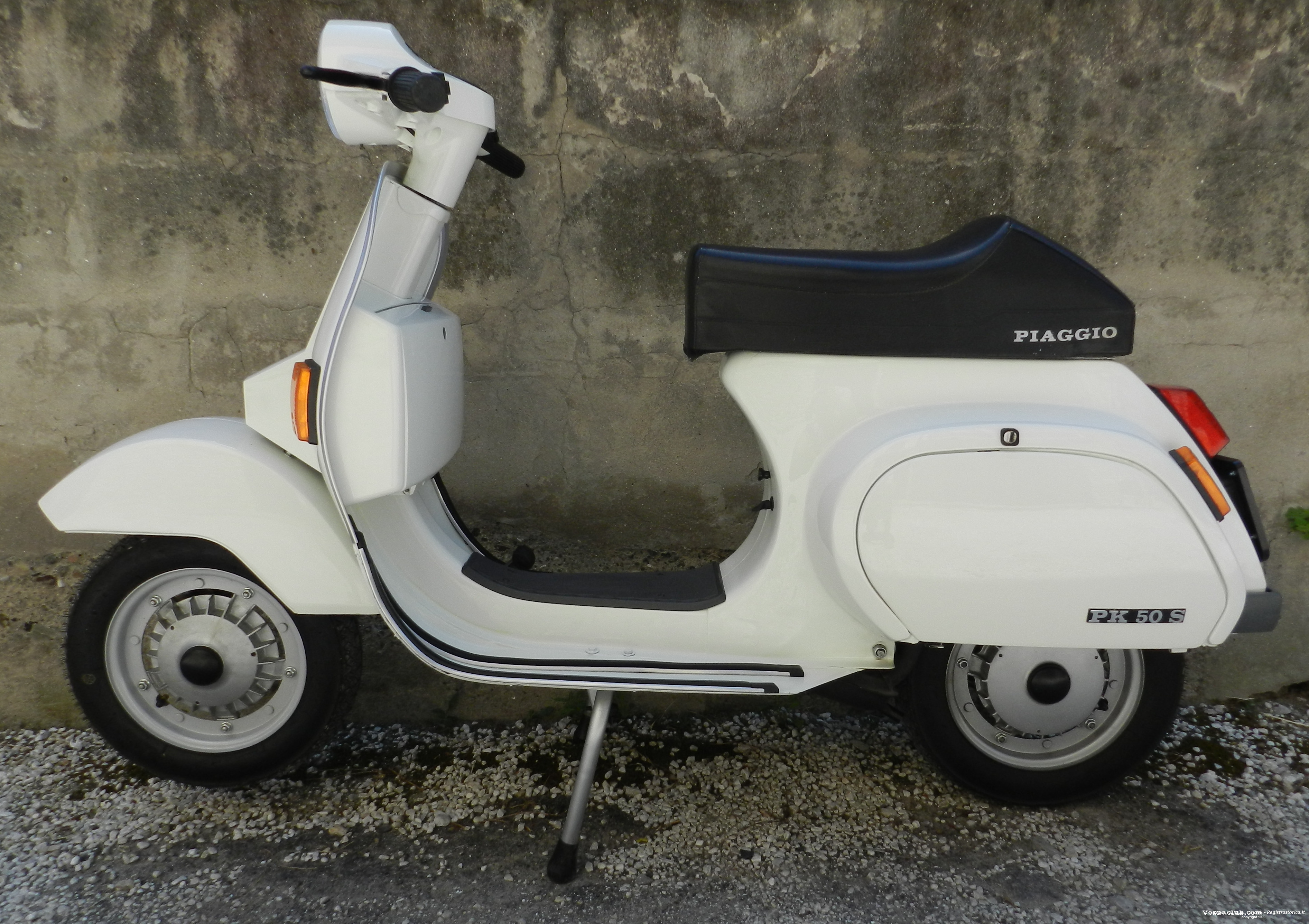 Vespa pk 50 s - lato sinistro