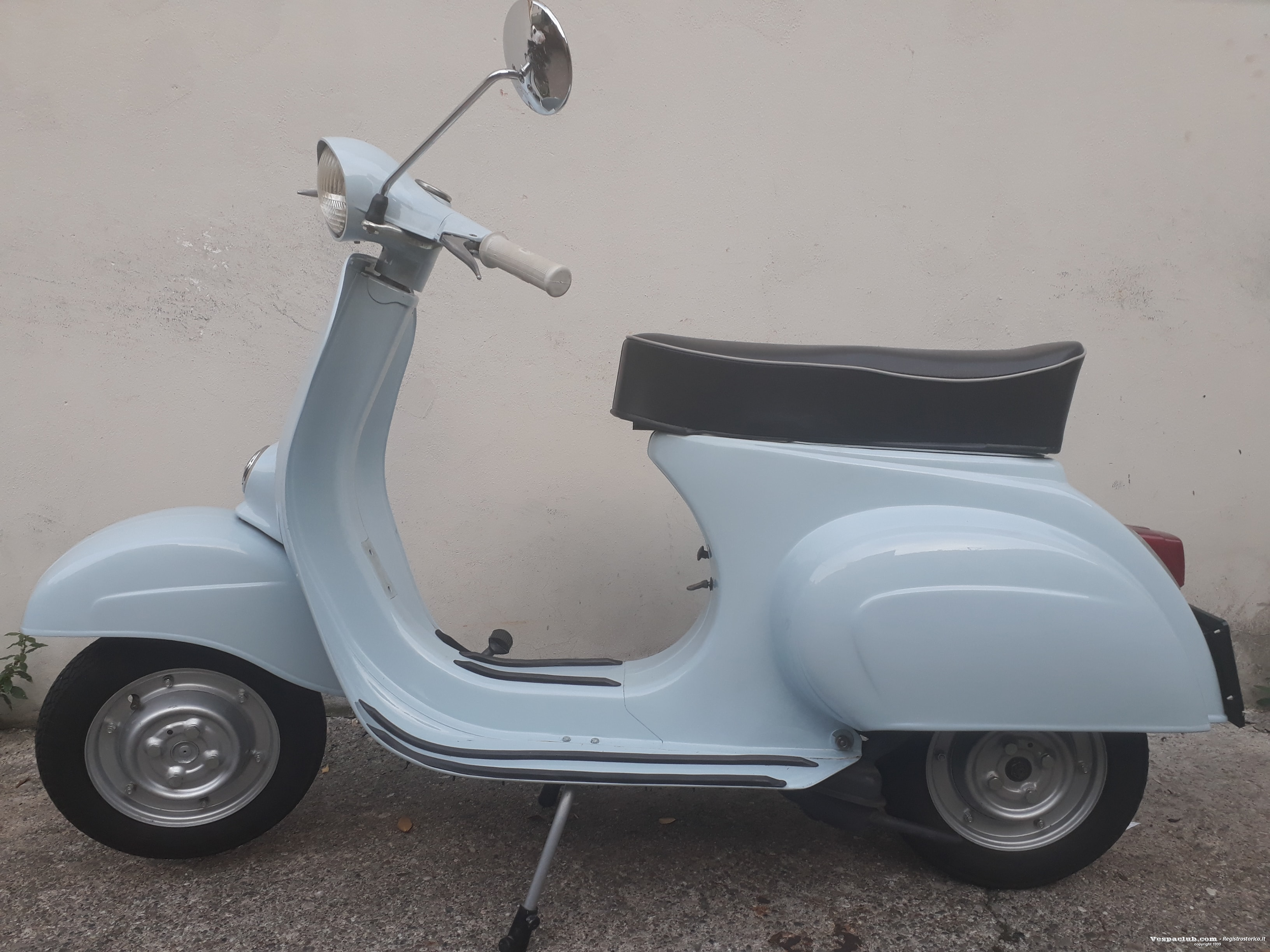 Vespa - lato sinistro