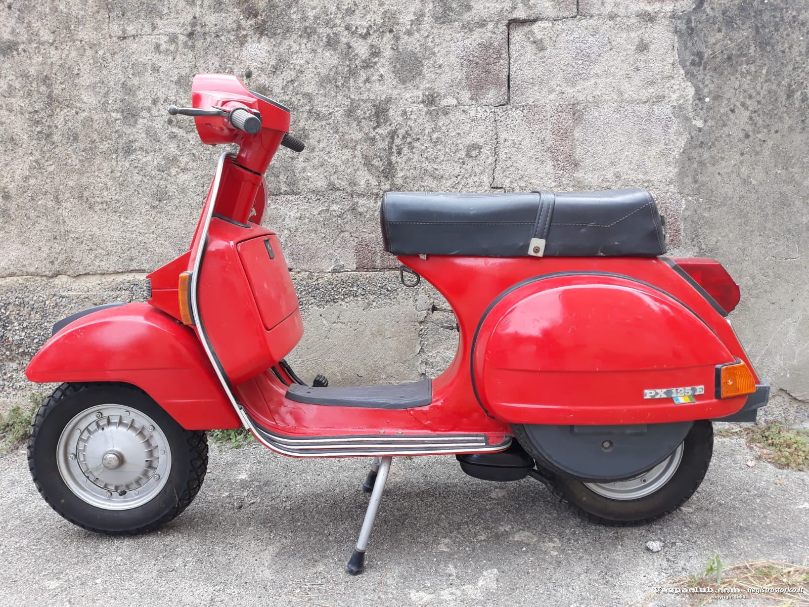 Vespa pxe - lato sinistro