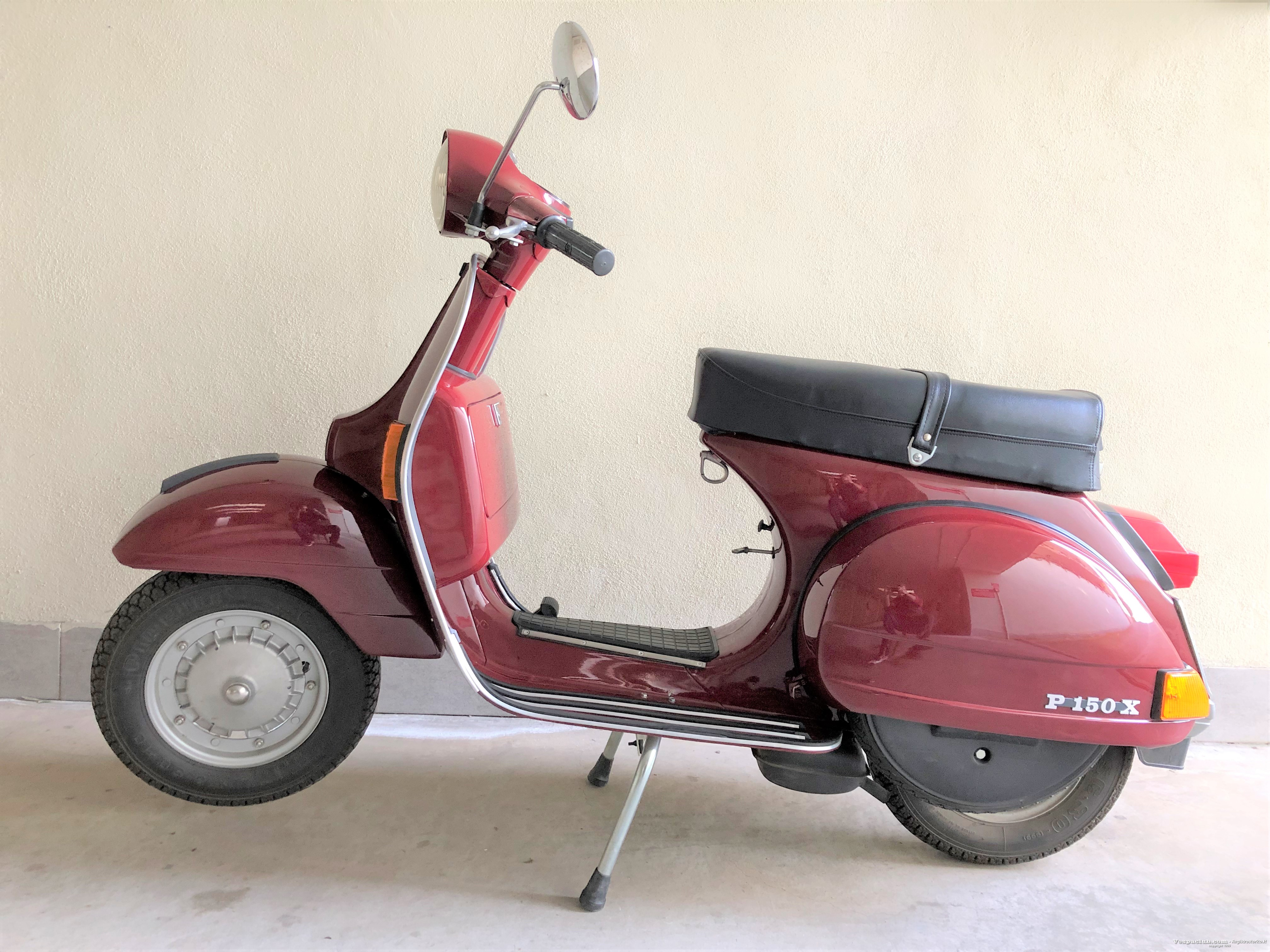 Vespa p150x - lato sinistro
