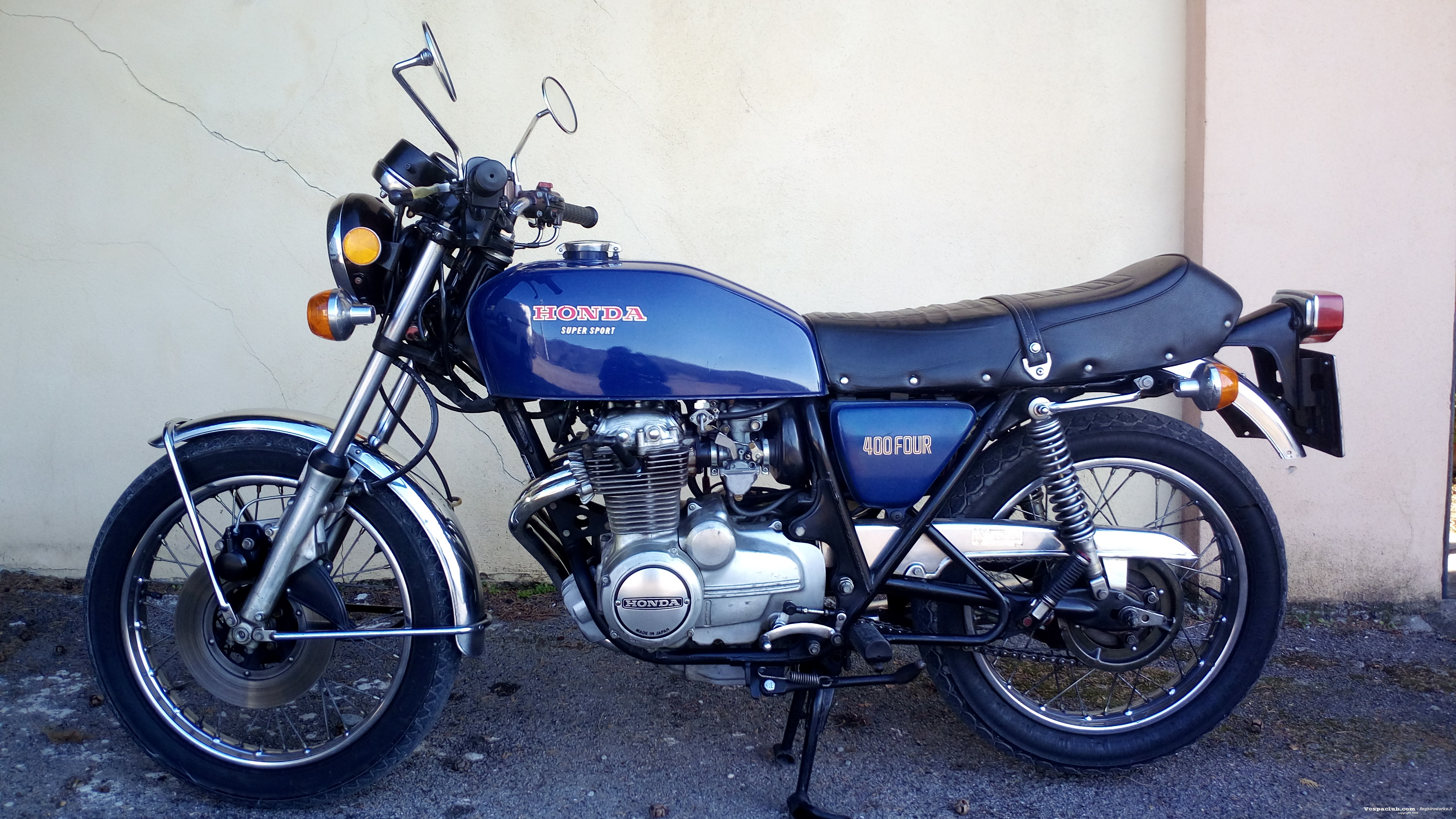 Cb 400 f - lato sinistro