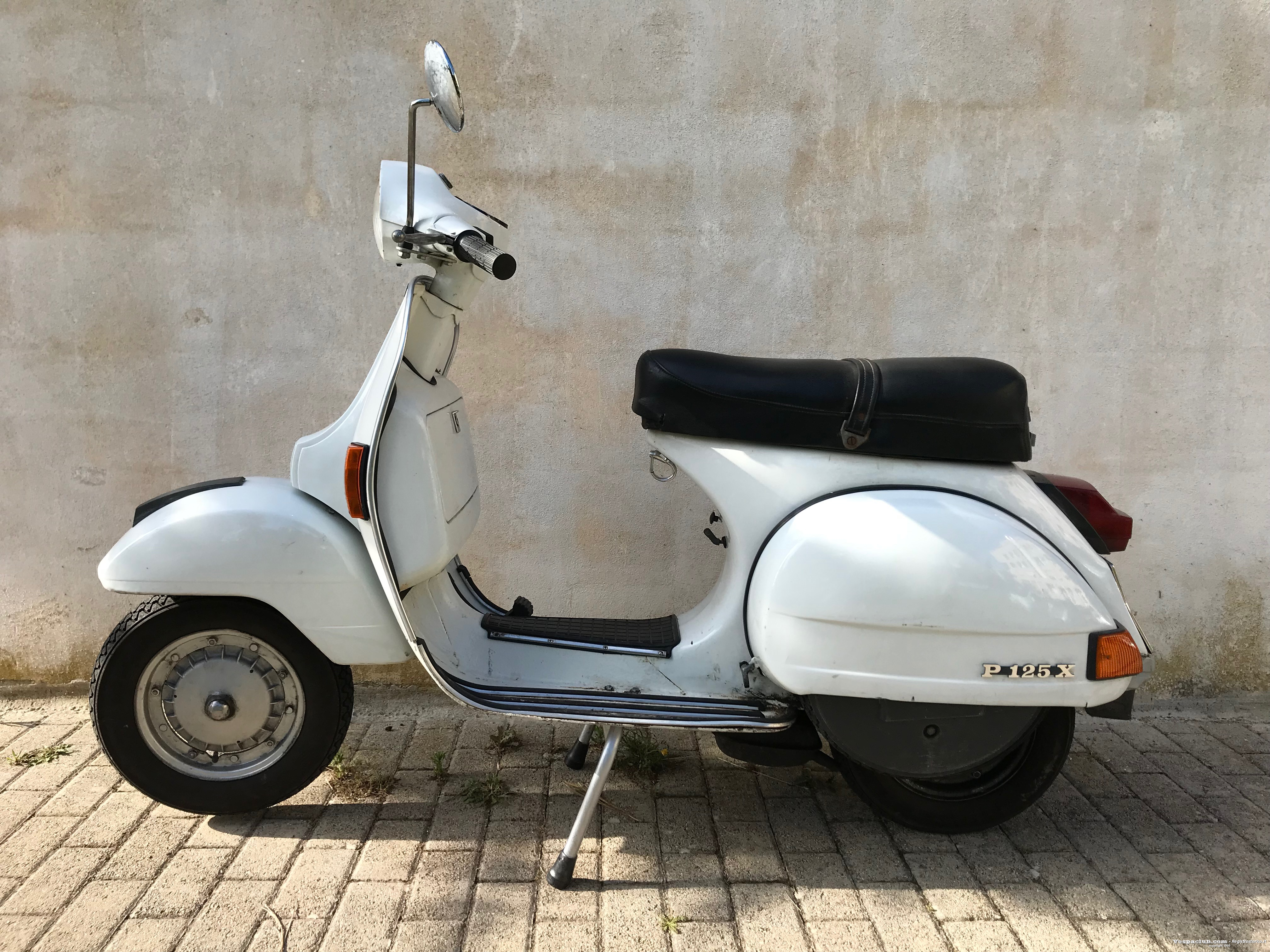 Vespa px - lato sinistro