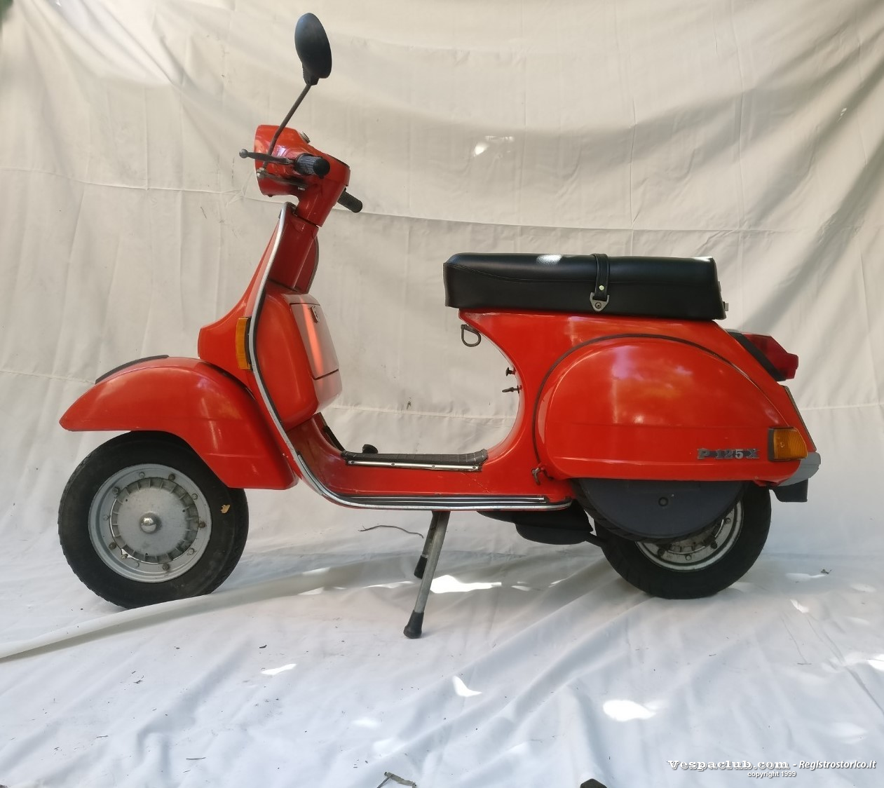 Vespa p125x - lato sinistro