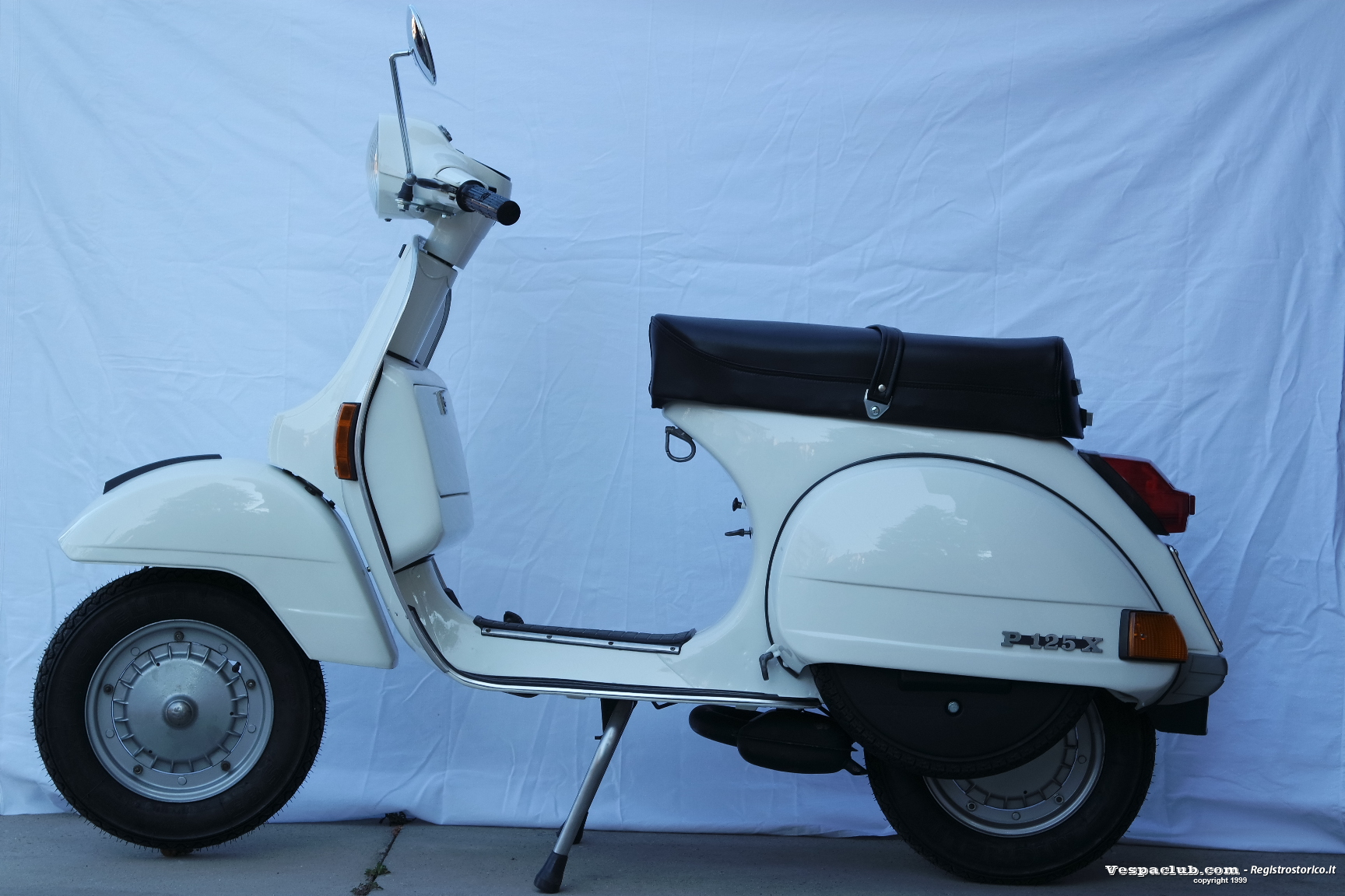 Vespa p125x - lato sinistro