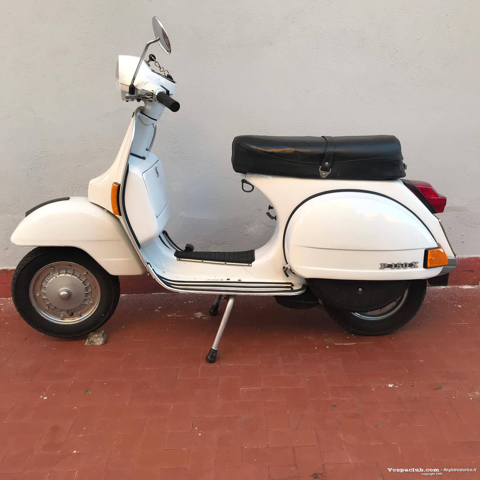 Vespa px150 - lato sinistro