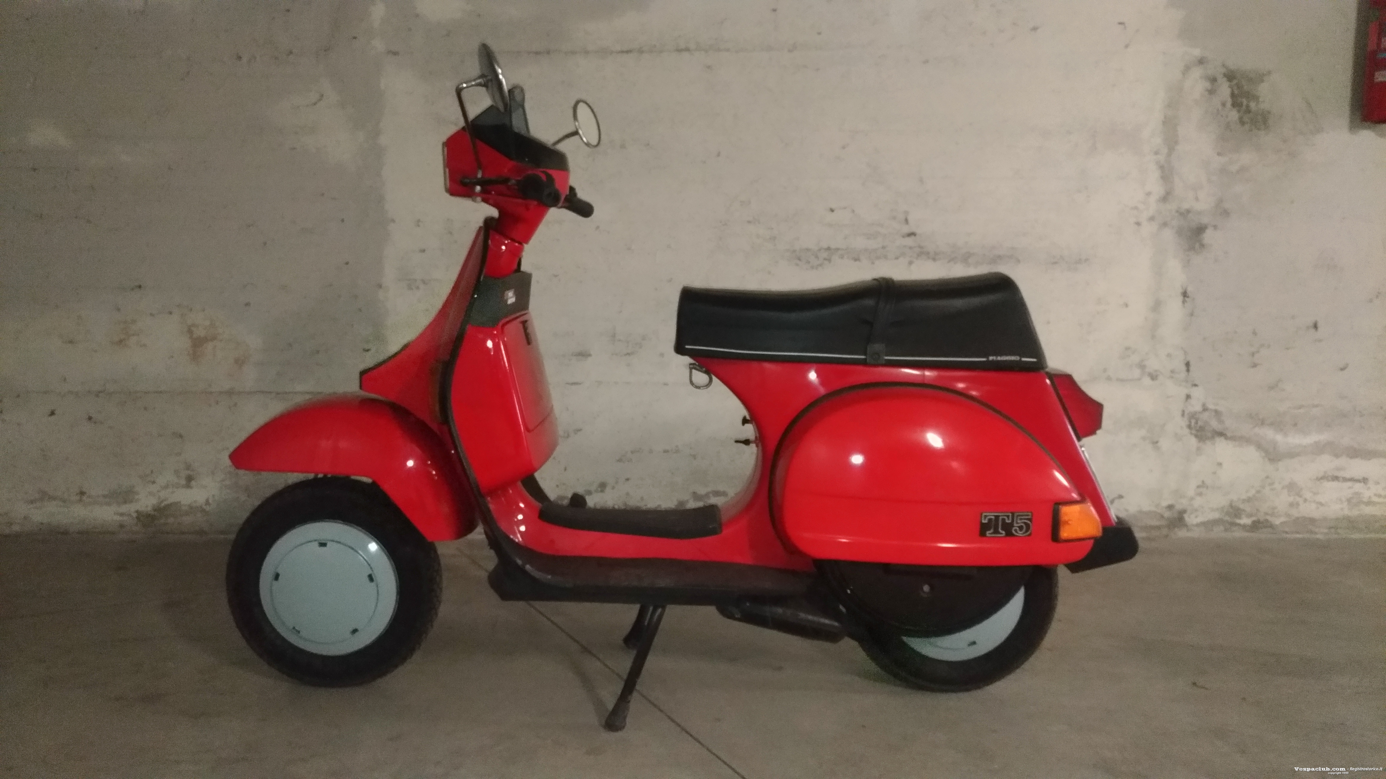 Vespa px 125 t5 - lato sinistro