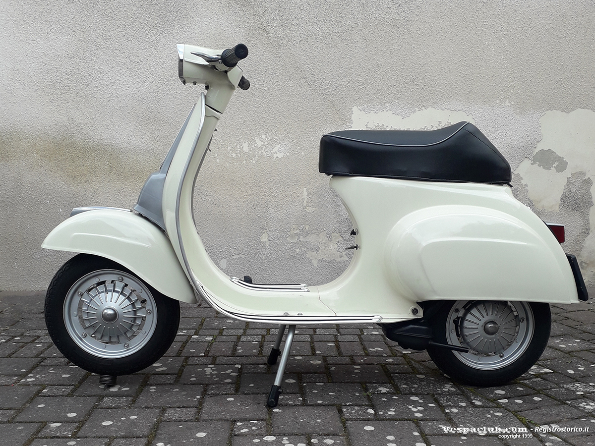 Vespa - lato sinistro