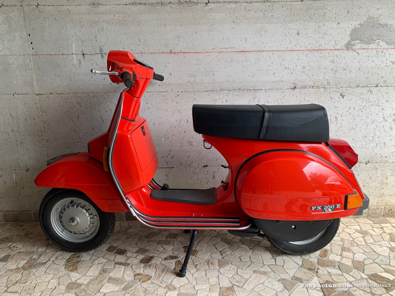 Vespa px 200 - lato sinistro