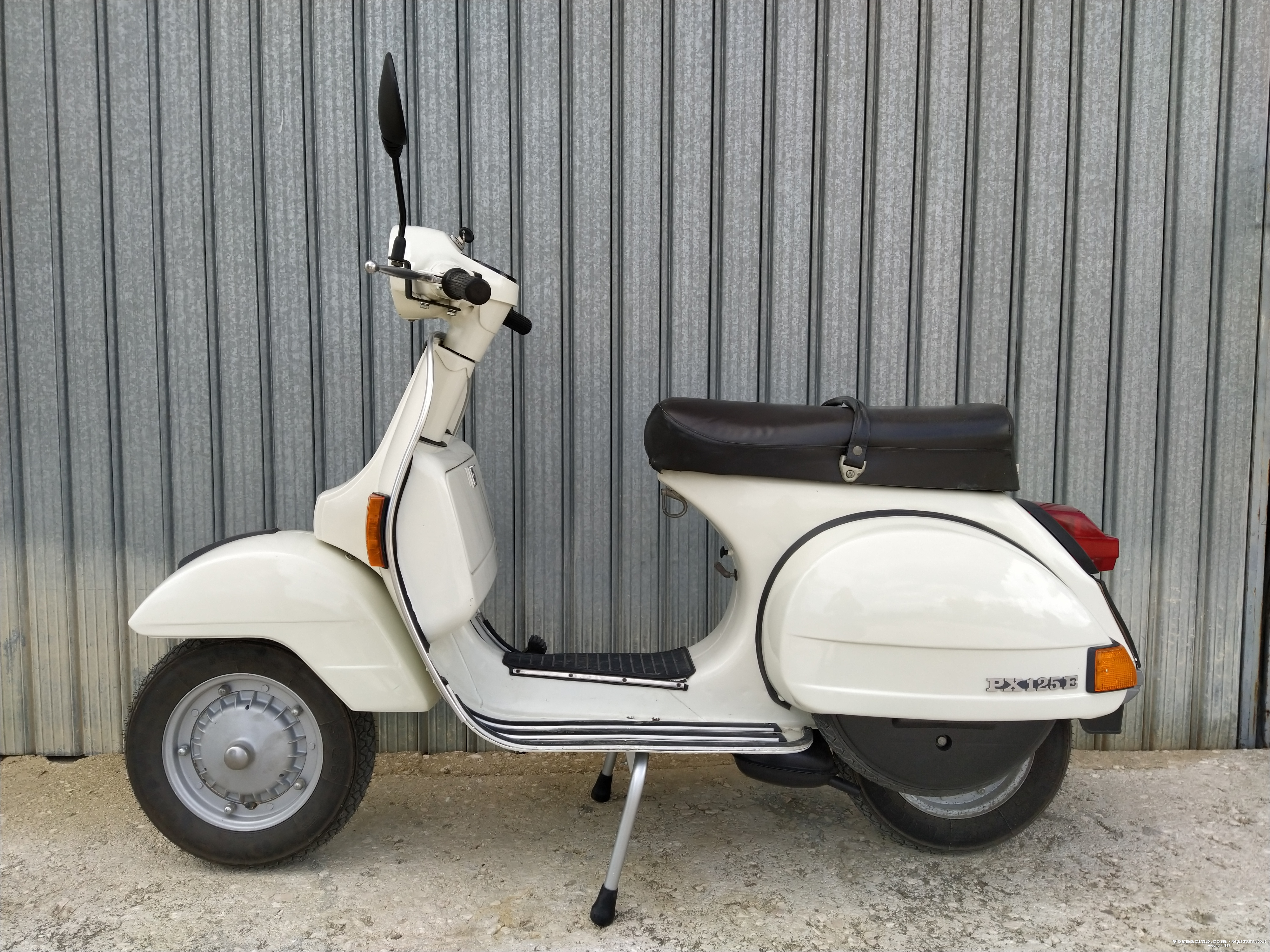 Vespa - lato sinistro