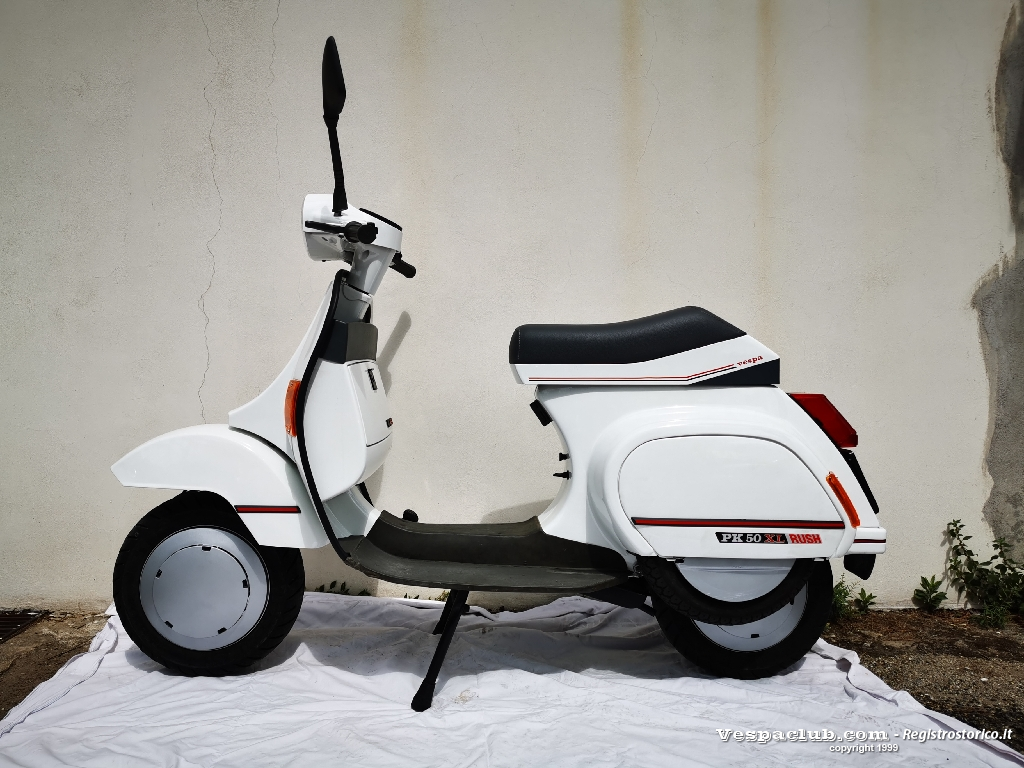 Vespa px 50  xl rush - lato sinistro