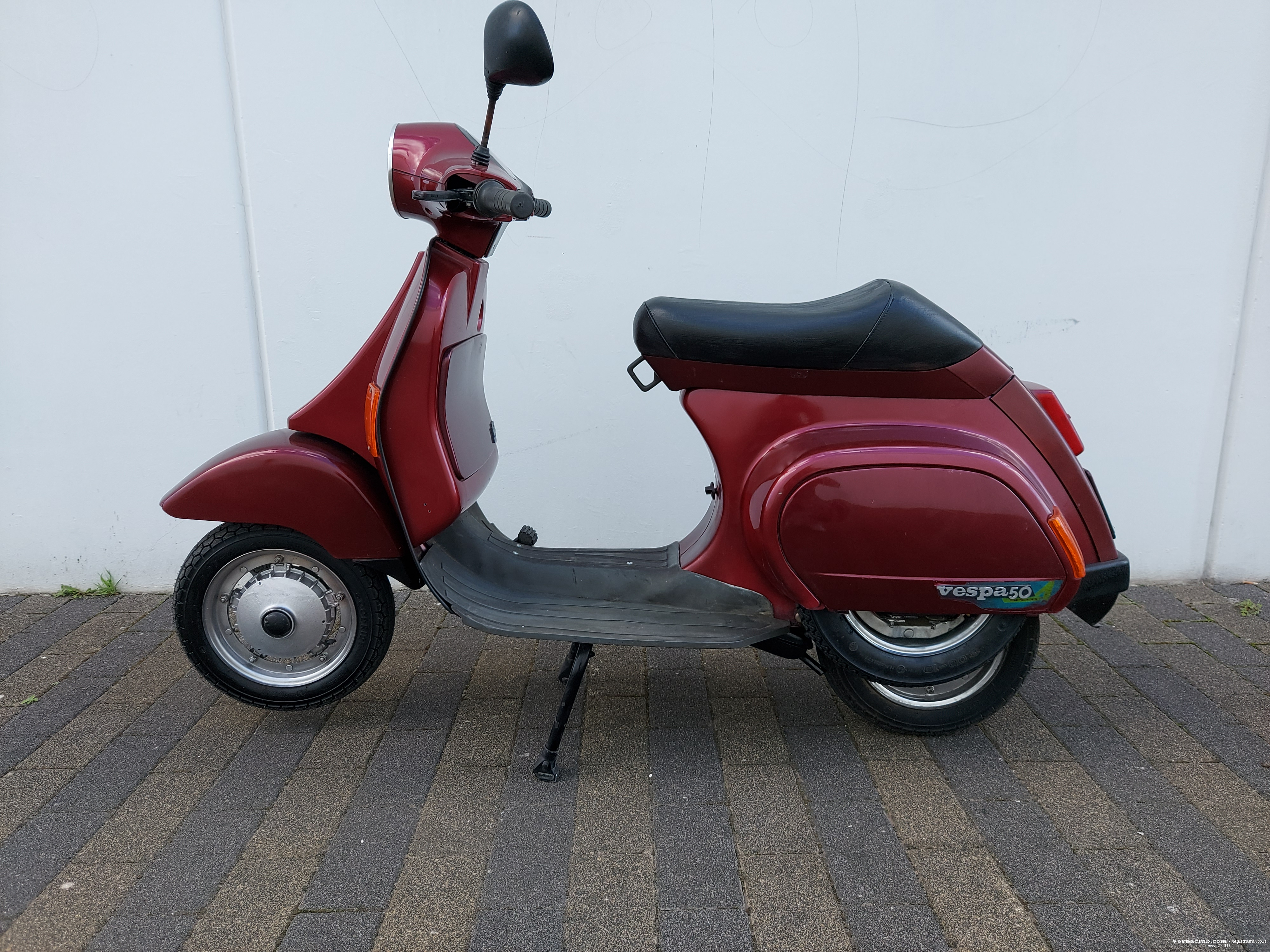 Vespa hp - lato sinistro