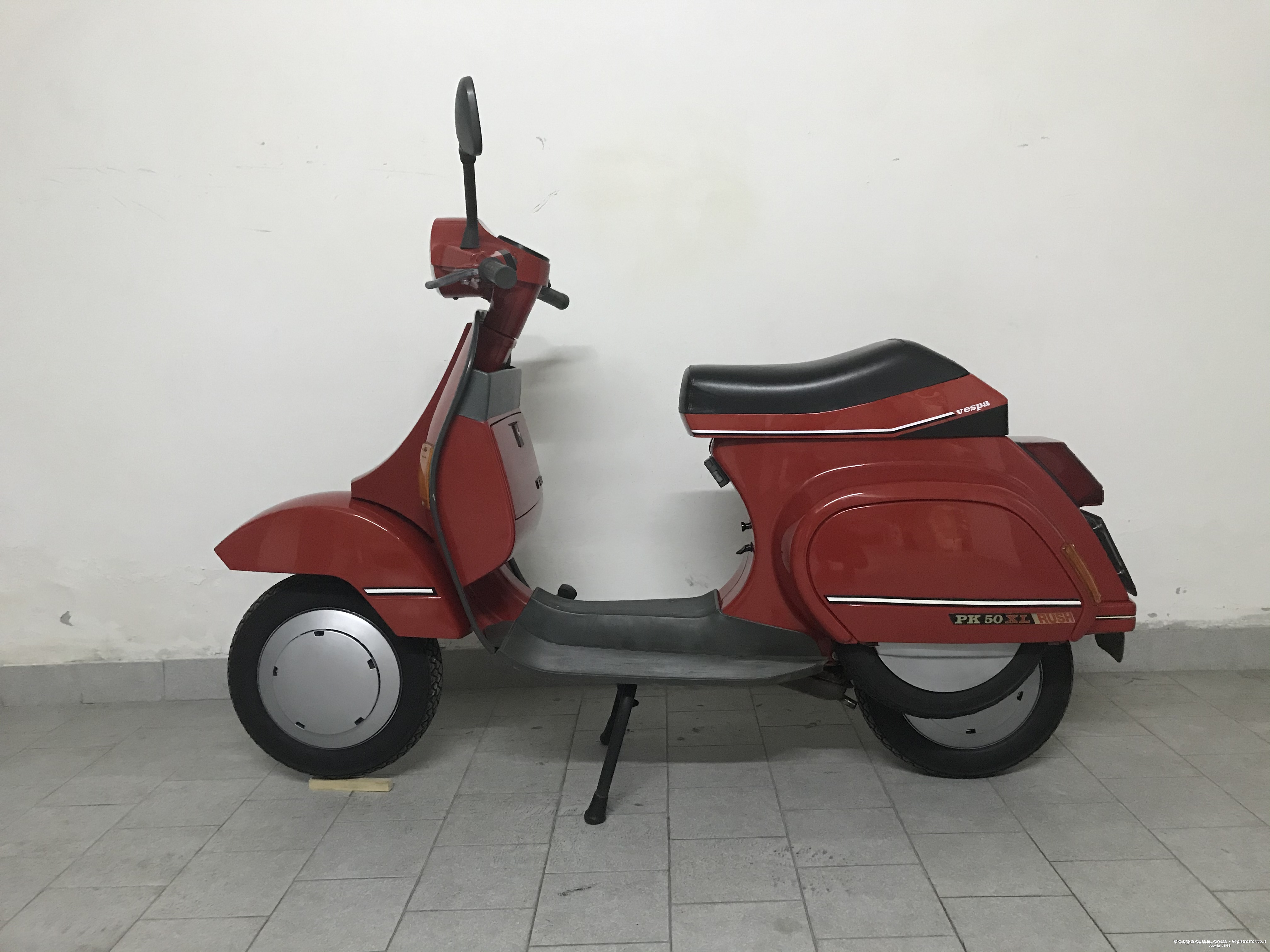 Vespa pk 50 xl rush - lato sinistro