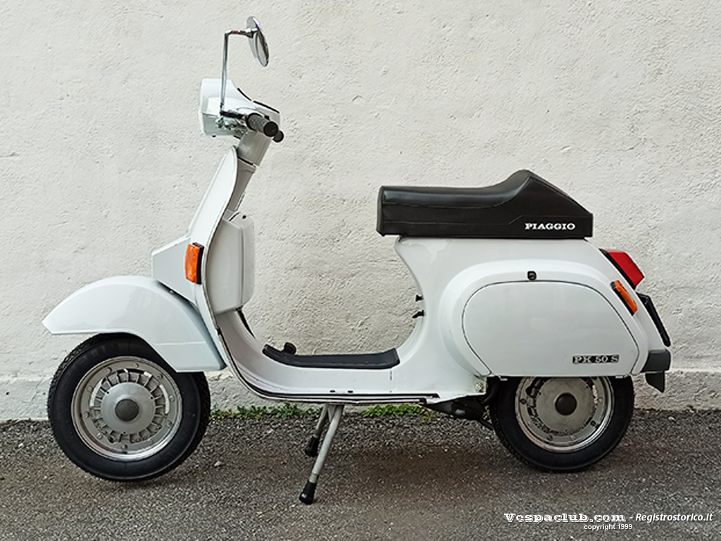 Vespa pk50s - lato sinistro