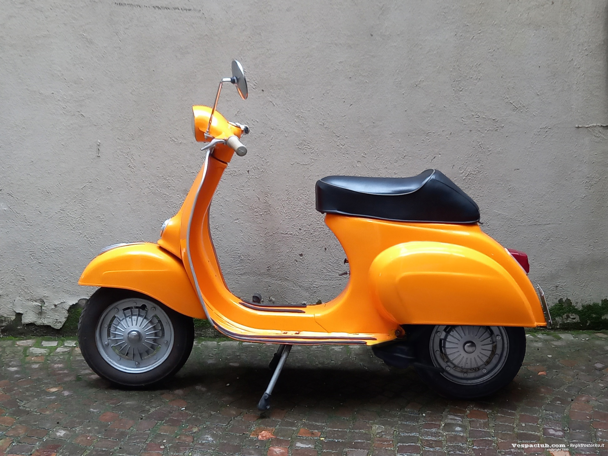 Vespa - lato sinistro