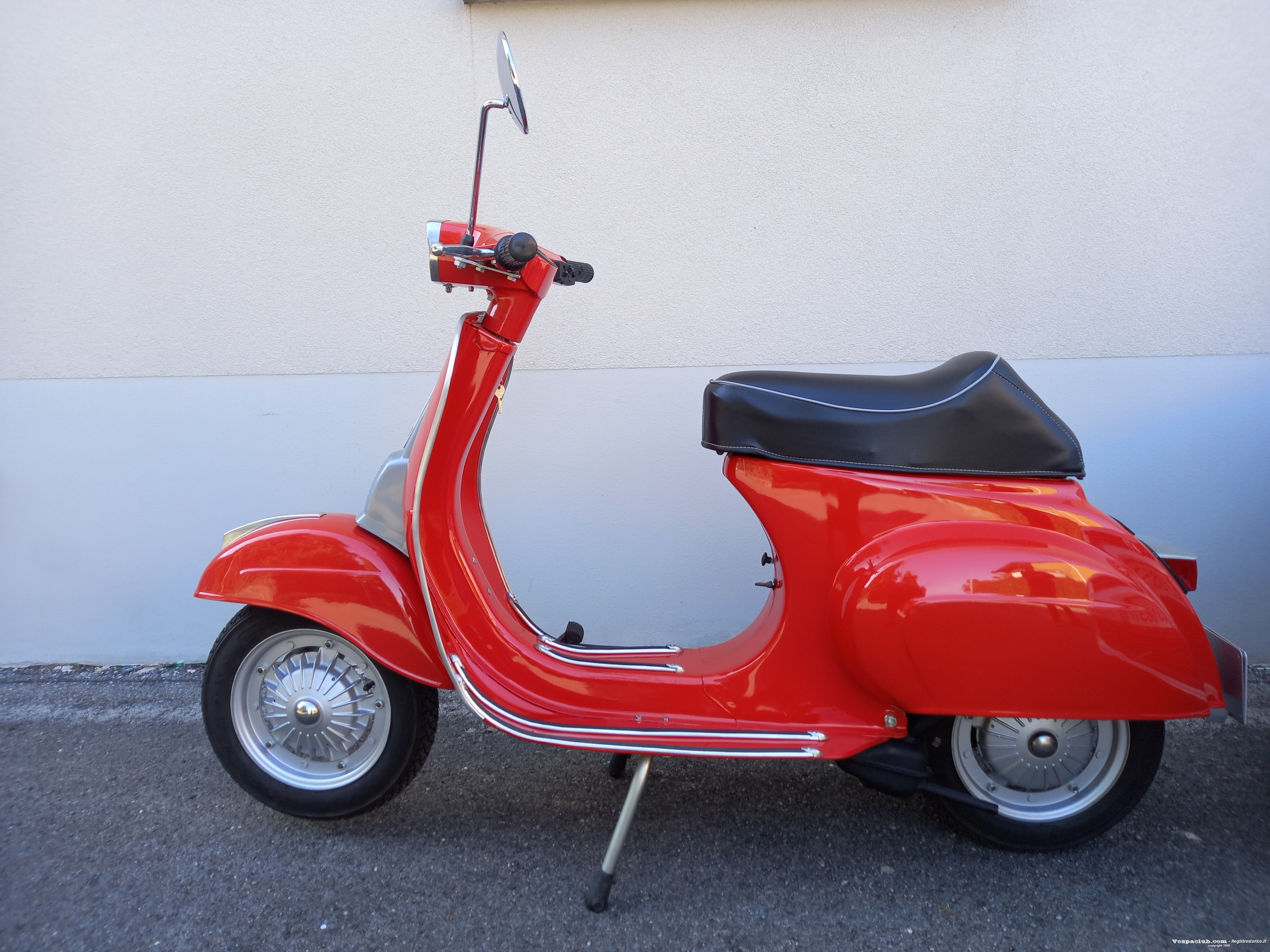 Vespa - lato sinistro