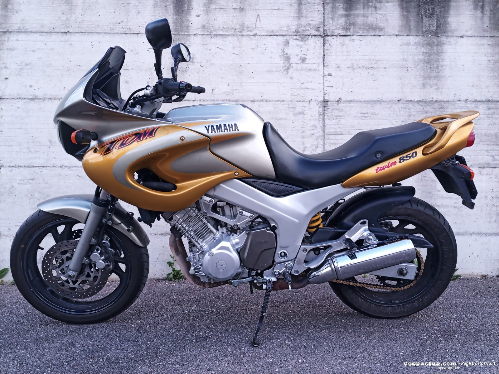 Tdm 850 - lato sinistro