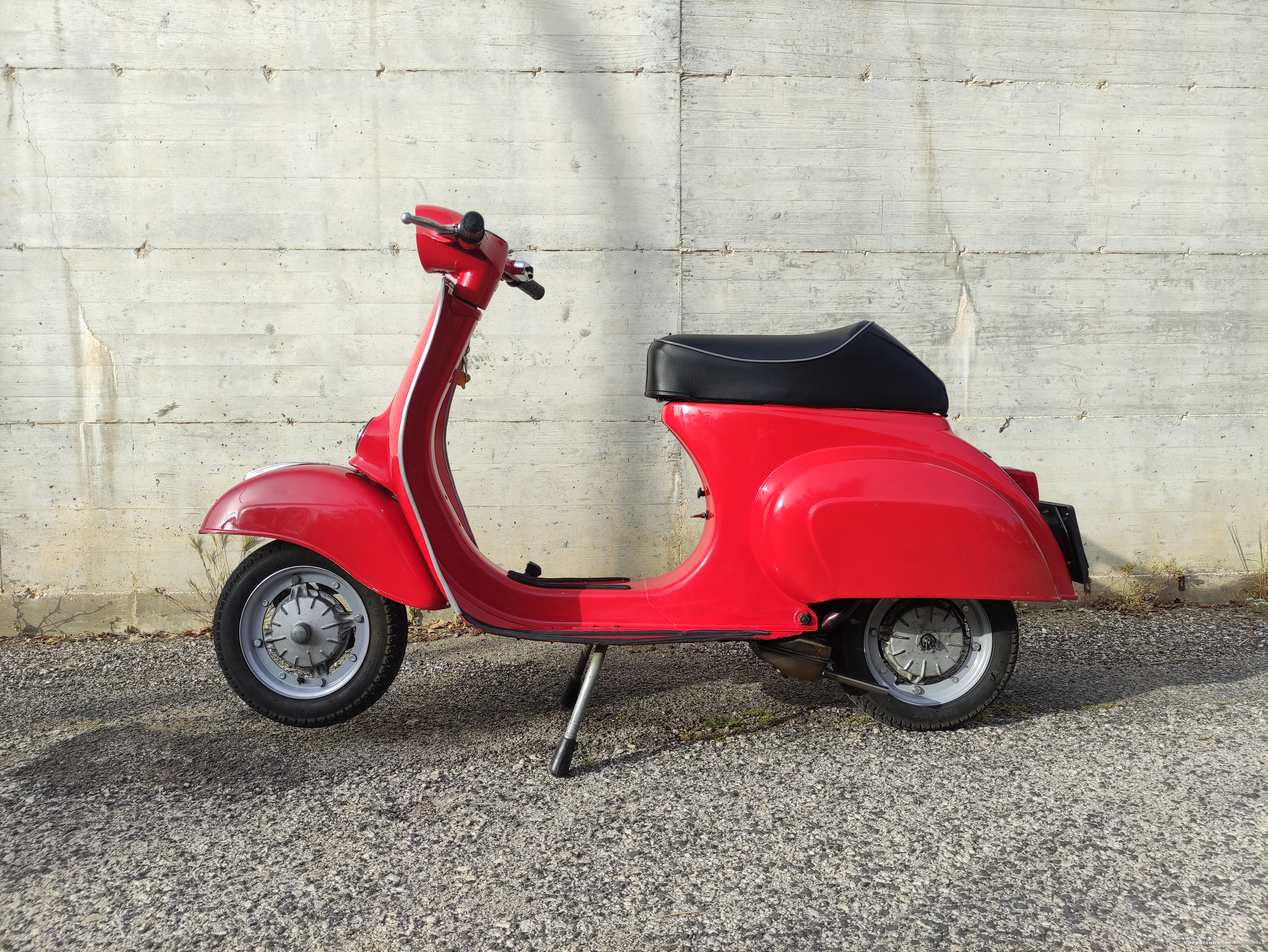 Vespa - lato sinistro