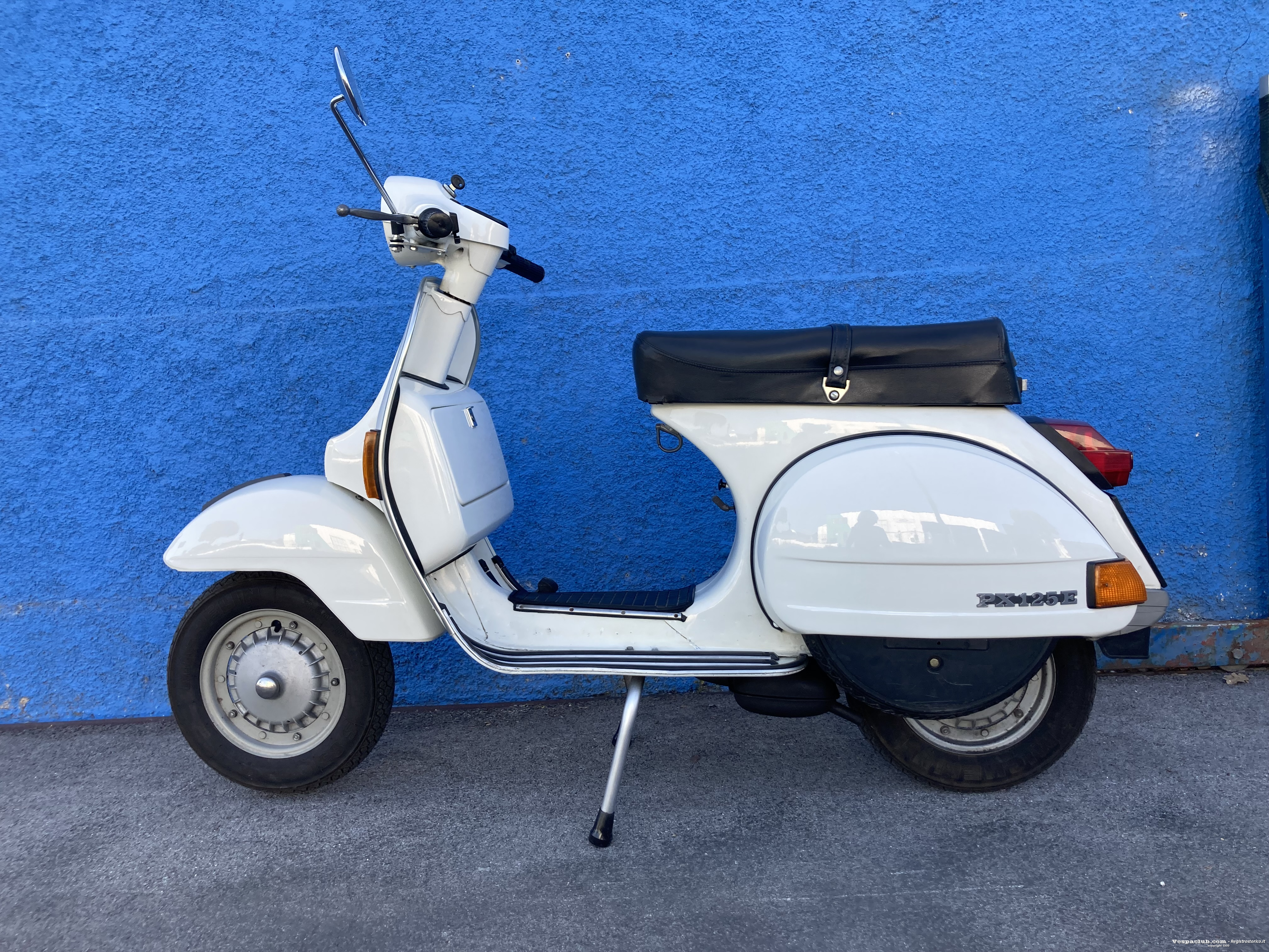 Vespa px 125e - lato sinistro