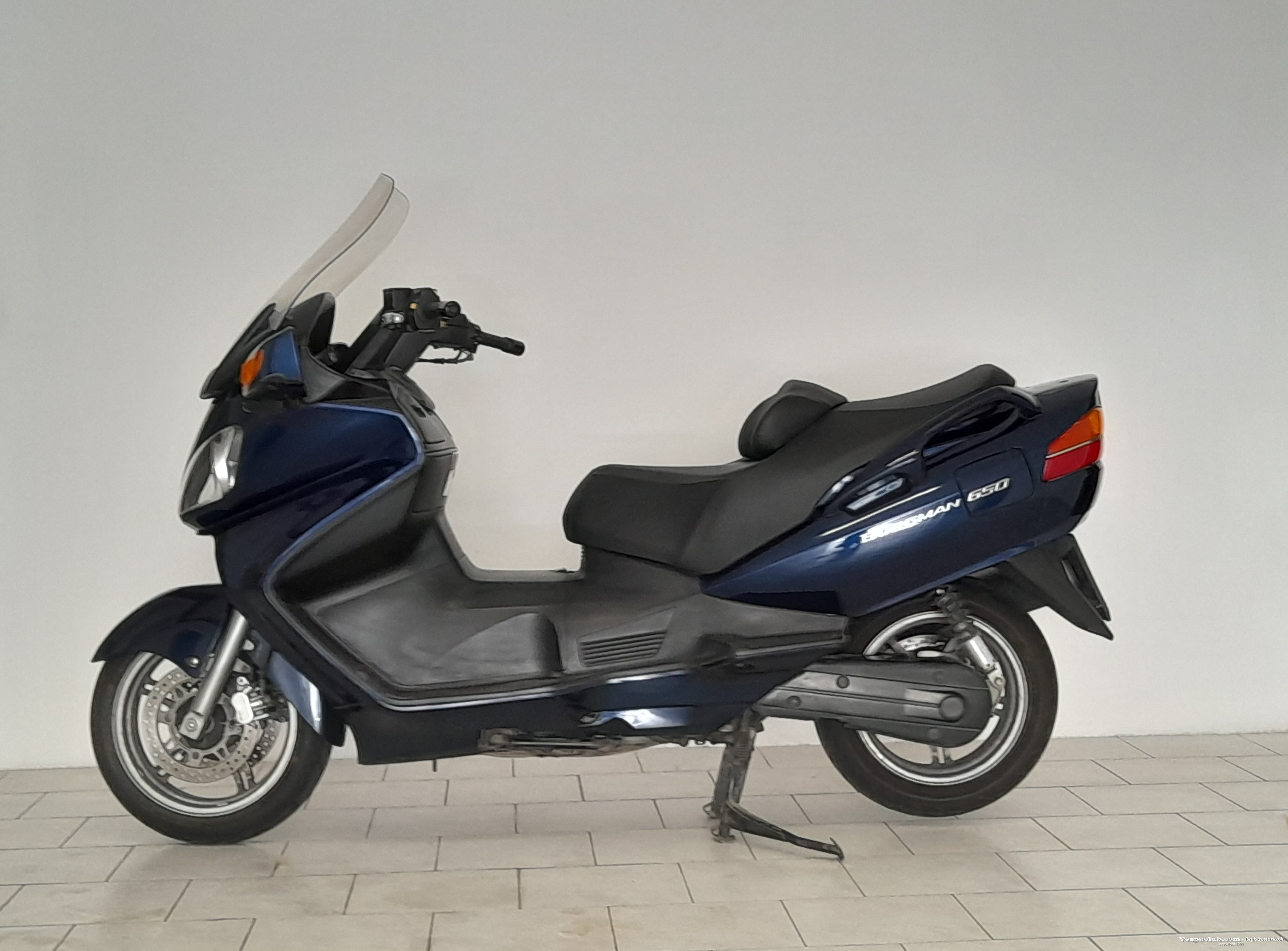 Burgman 650 - lato sinistro