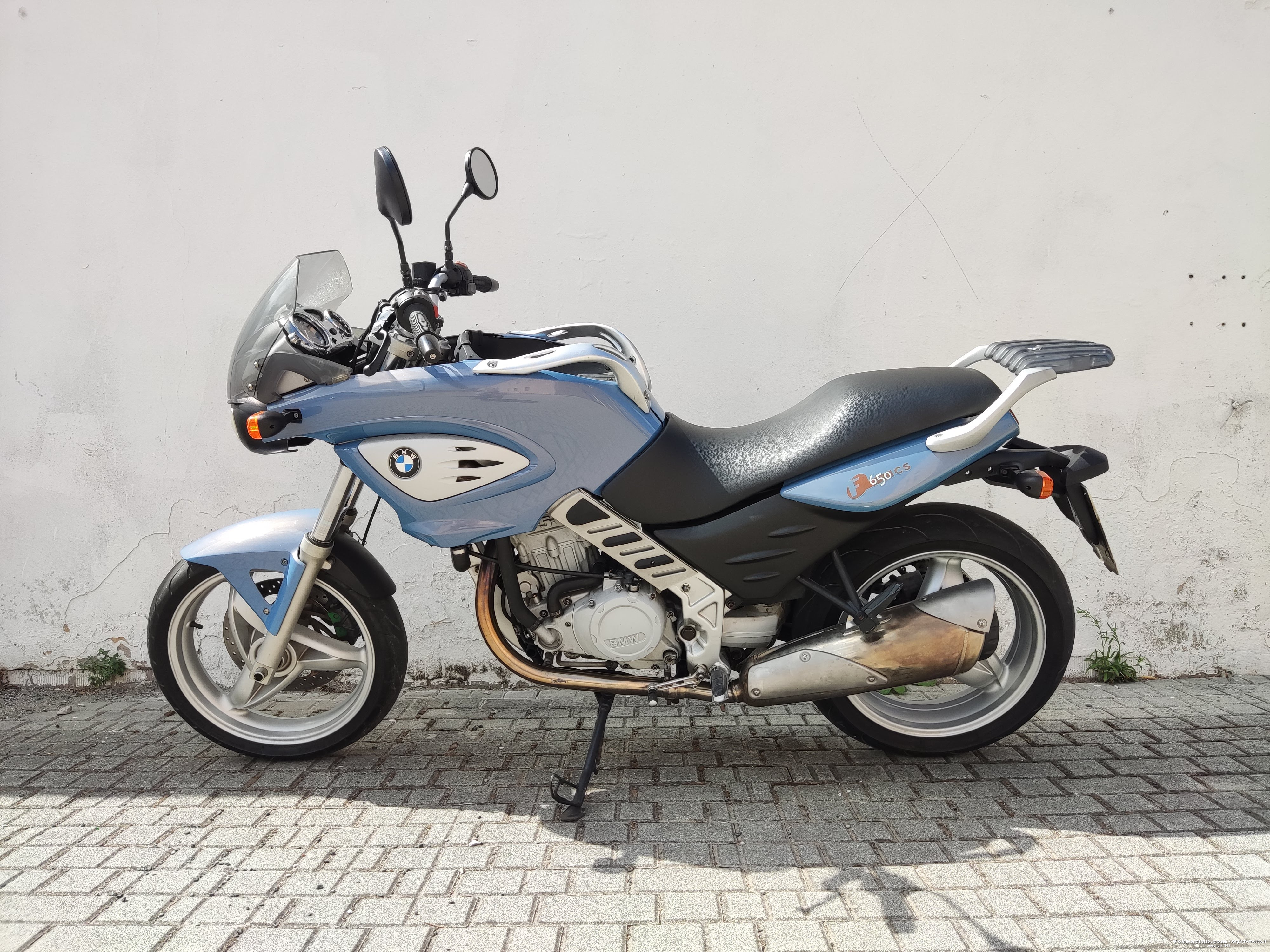 F 650 cs scarver - lato sinistro