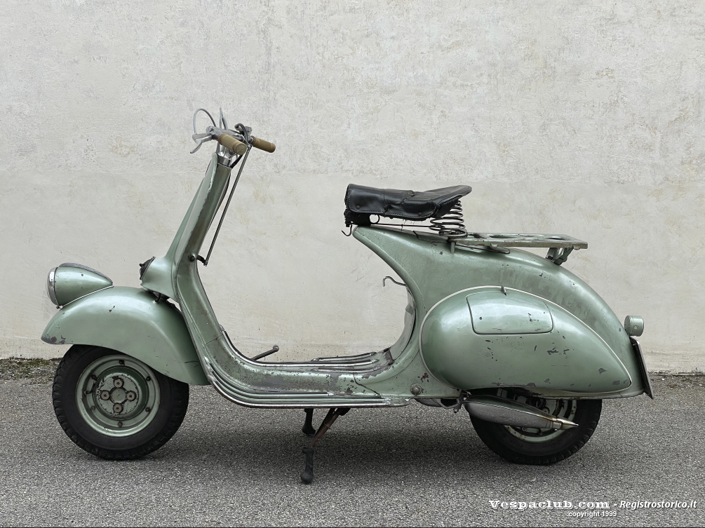 Vespa v15t - lato sinistro
