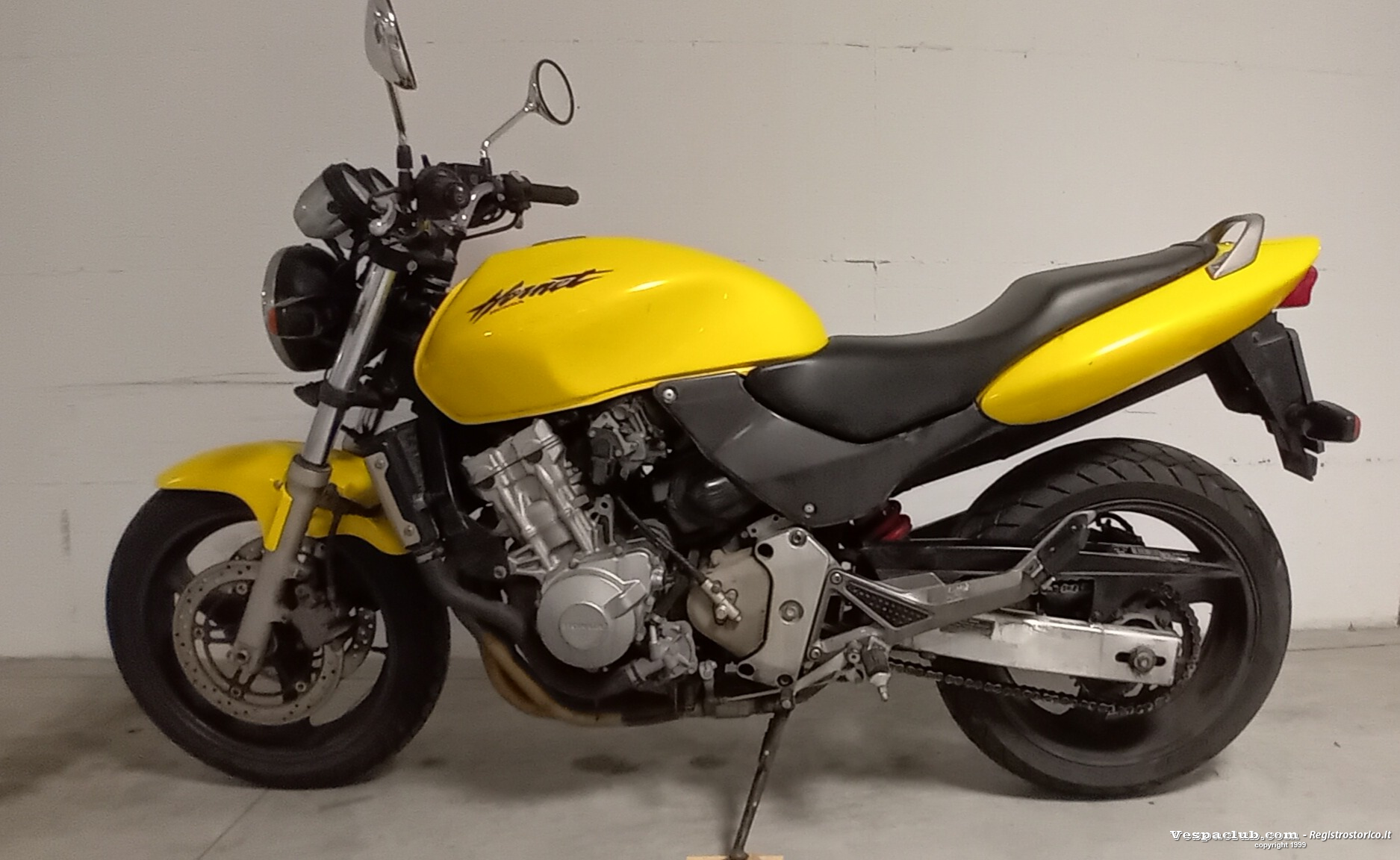 Hornet - lato sinistro