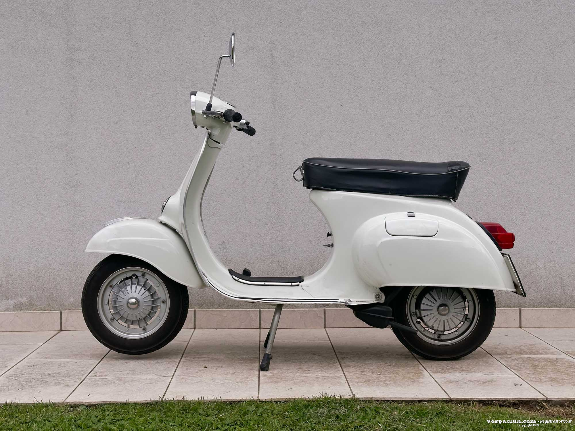 Vespa - lato sinistro