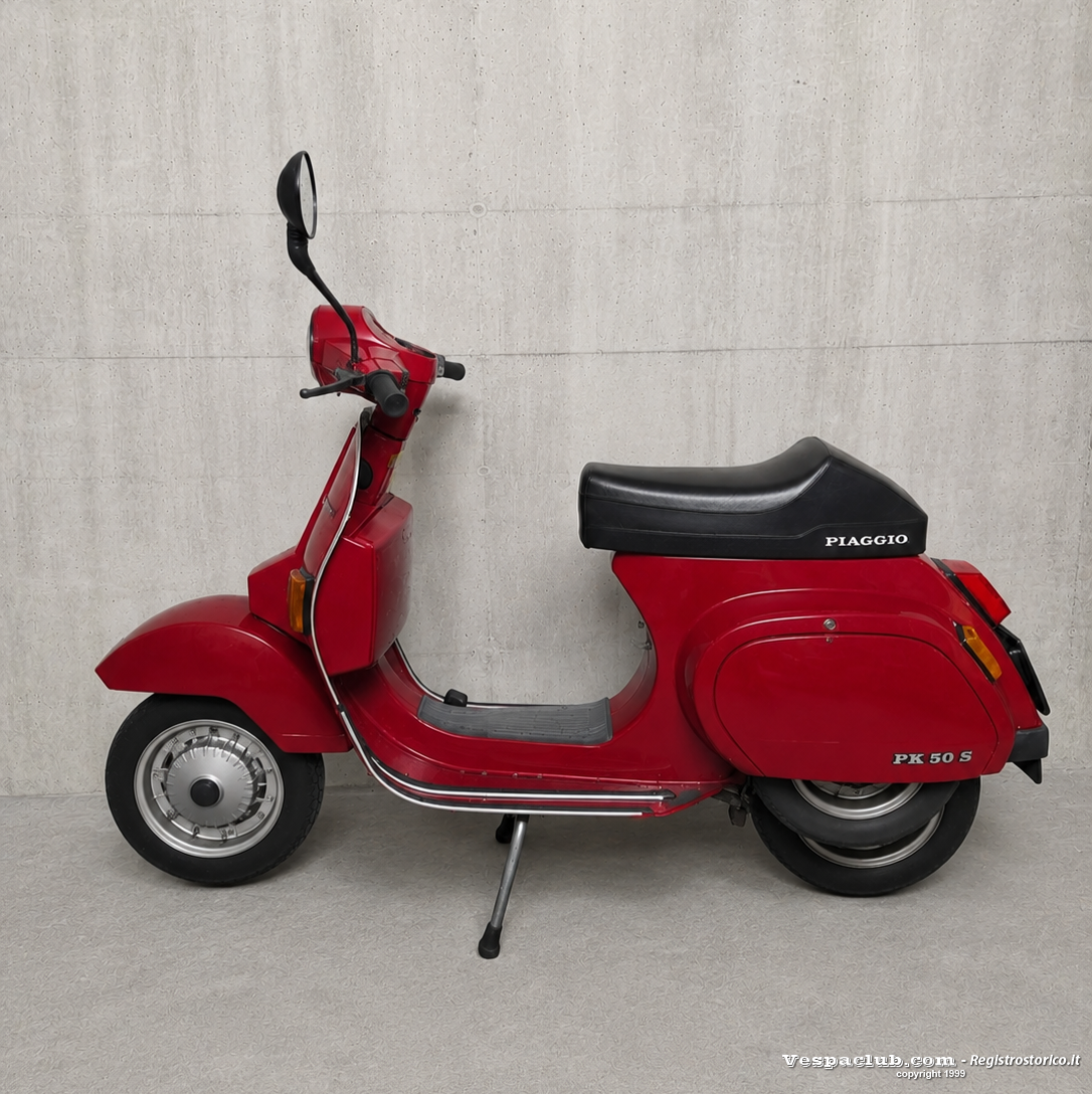 Vespa pk 50 s - lato sinistro