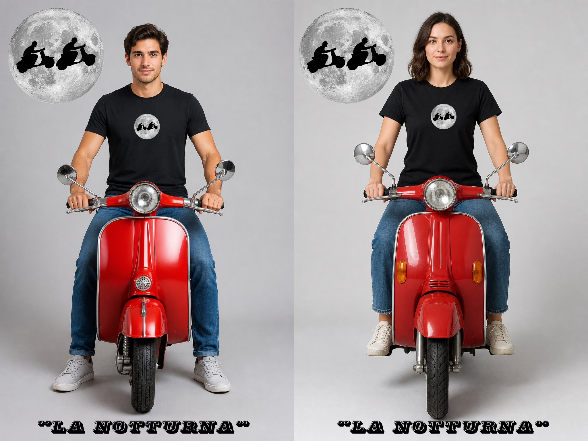 TShirt unisex "LA NOTTURNA"